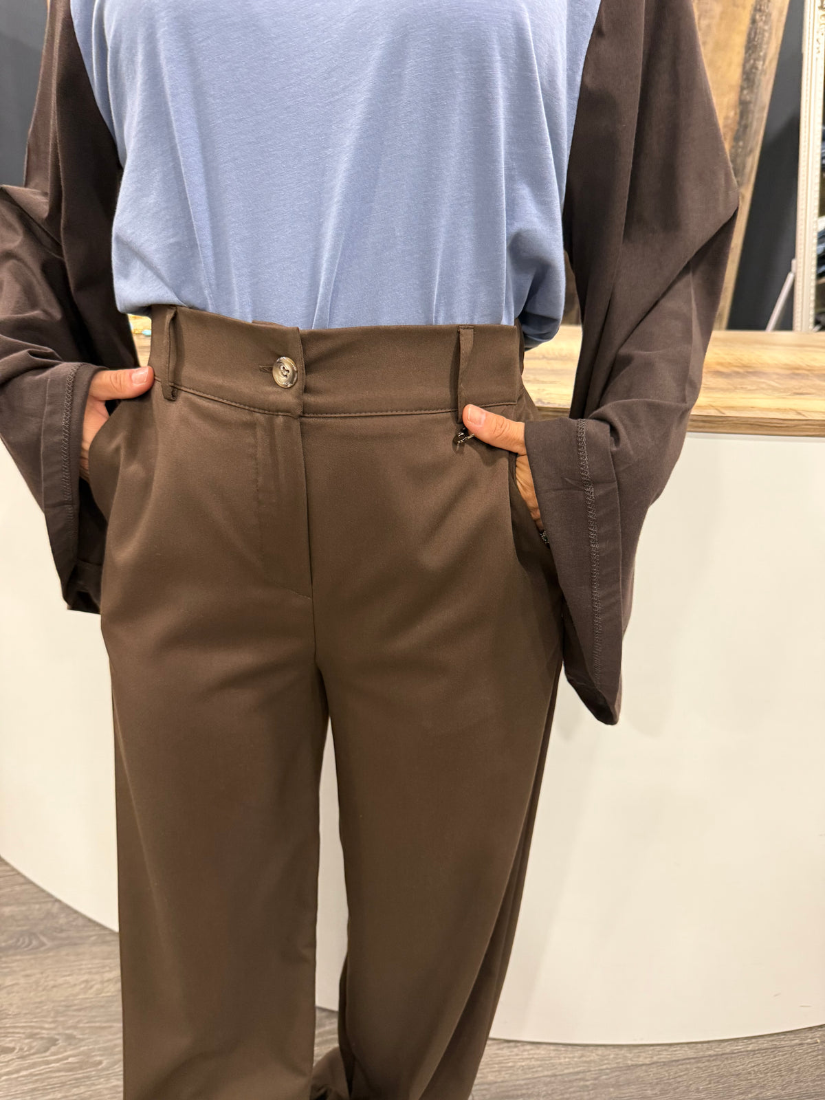 Pantaloni Dixie Marrone
