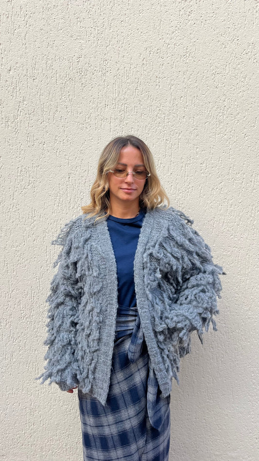 Cardigan Frange