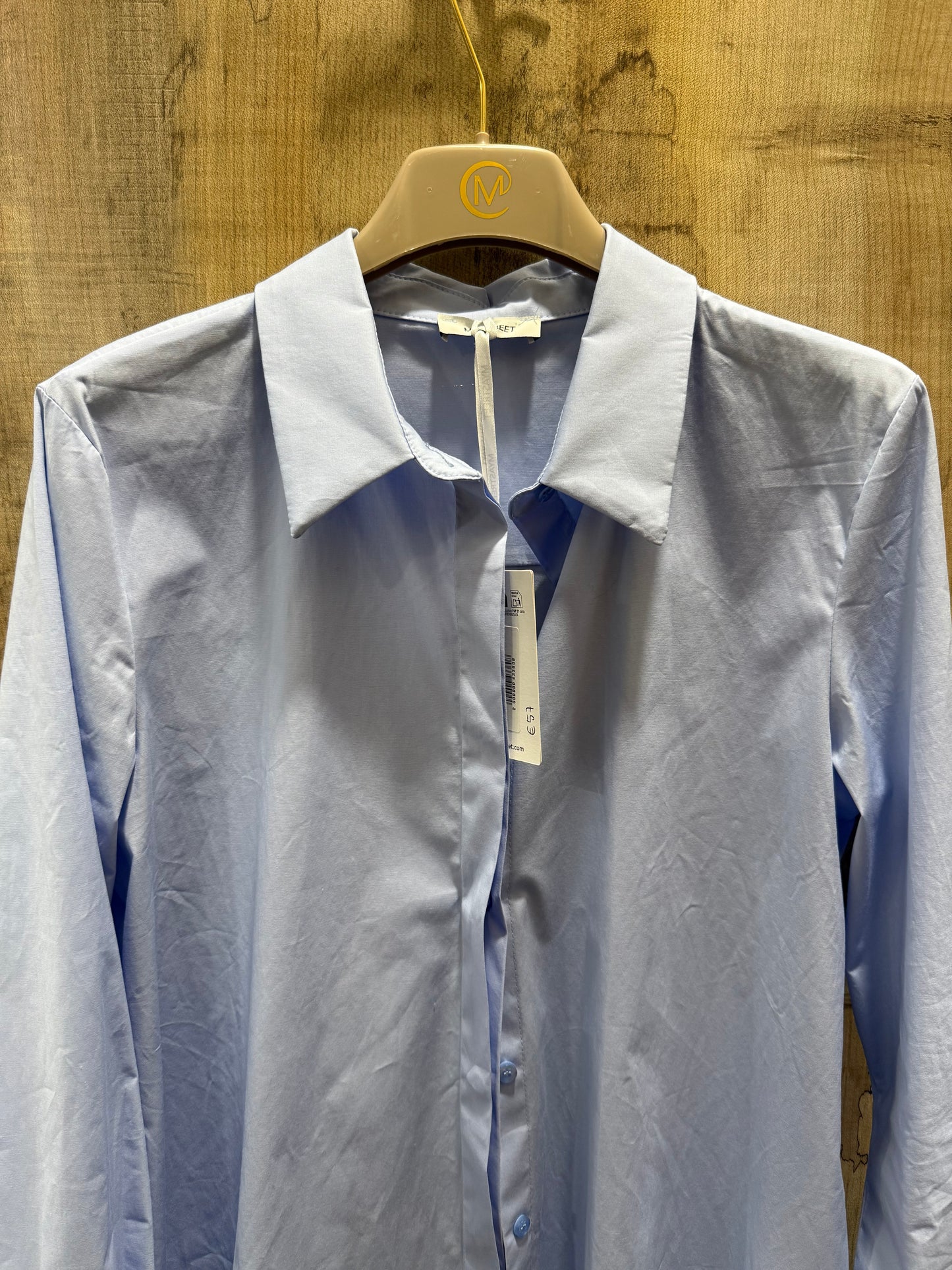 Camicia Cotone Azzurra