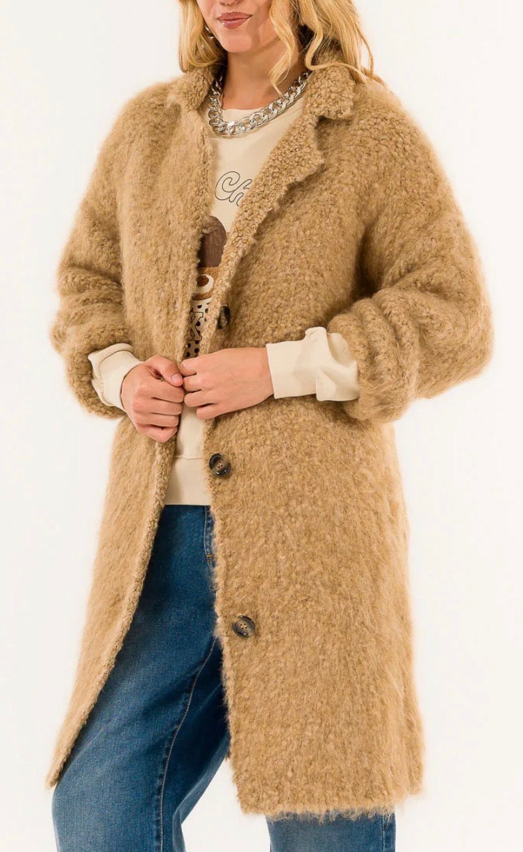 Cappotto Bouclè kontatto