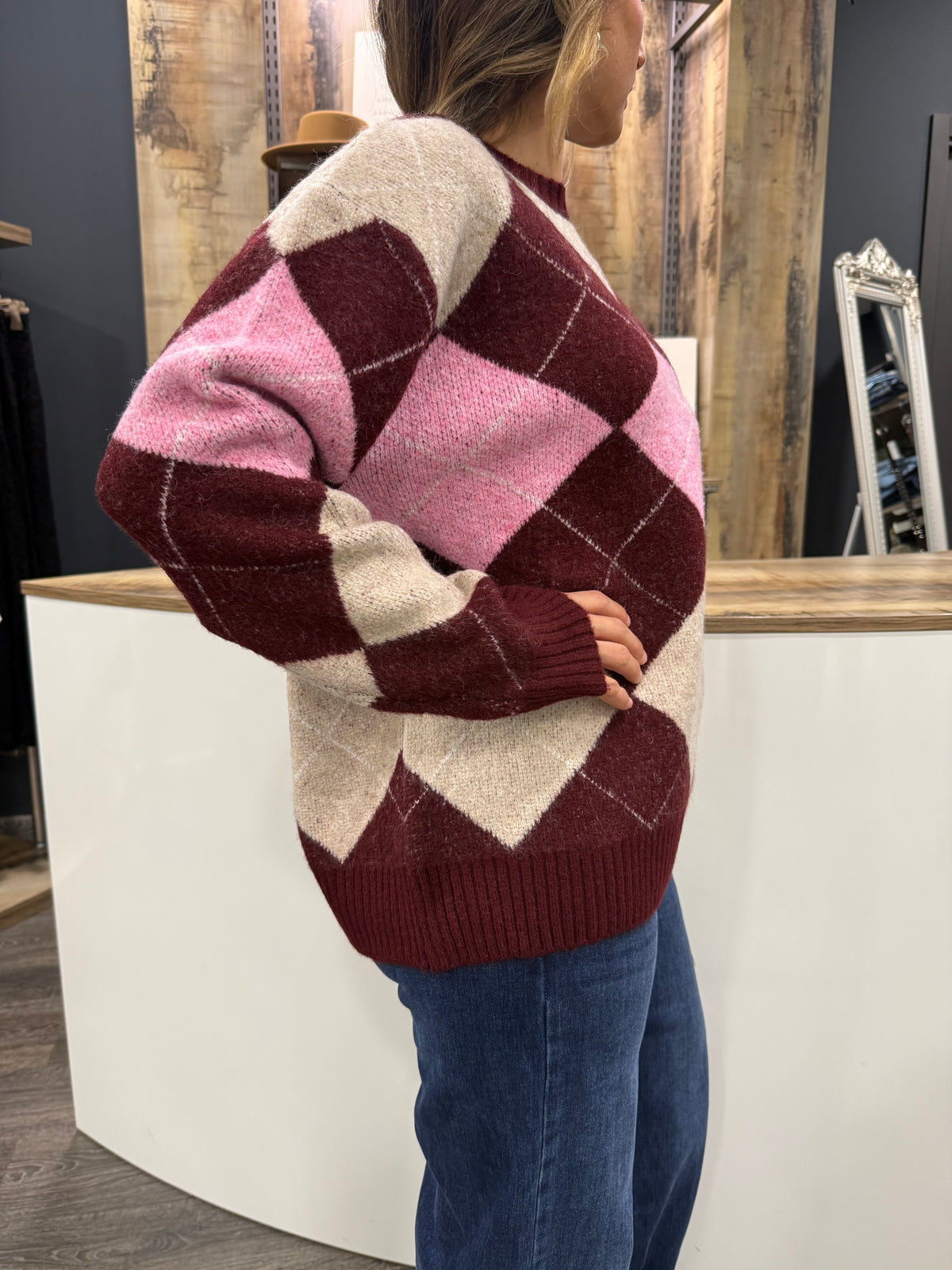 Maglione Duda Rombi