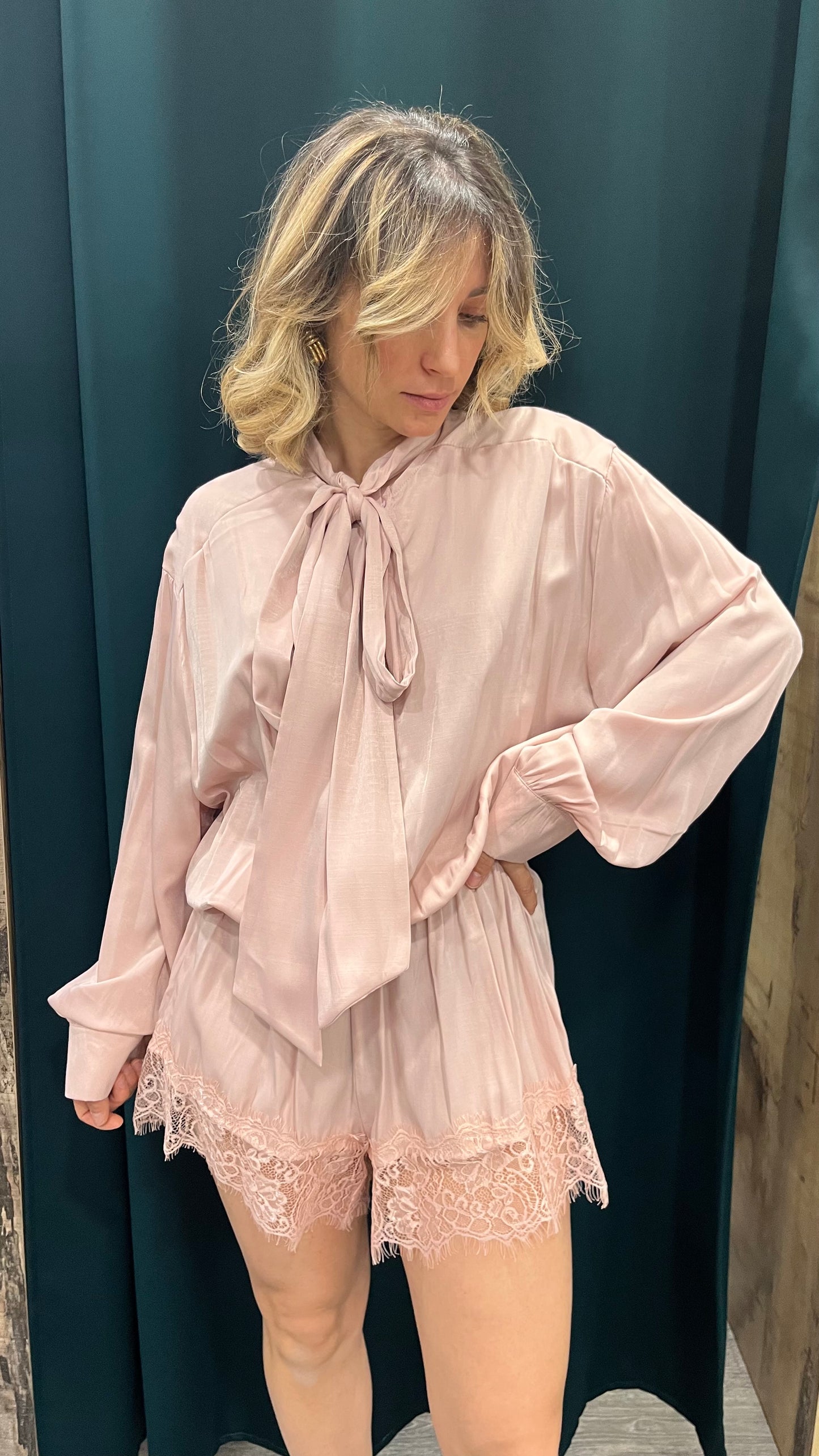 Tuta Lumina con Pizzo Rosa