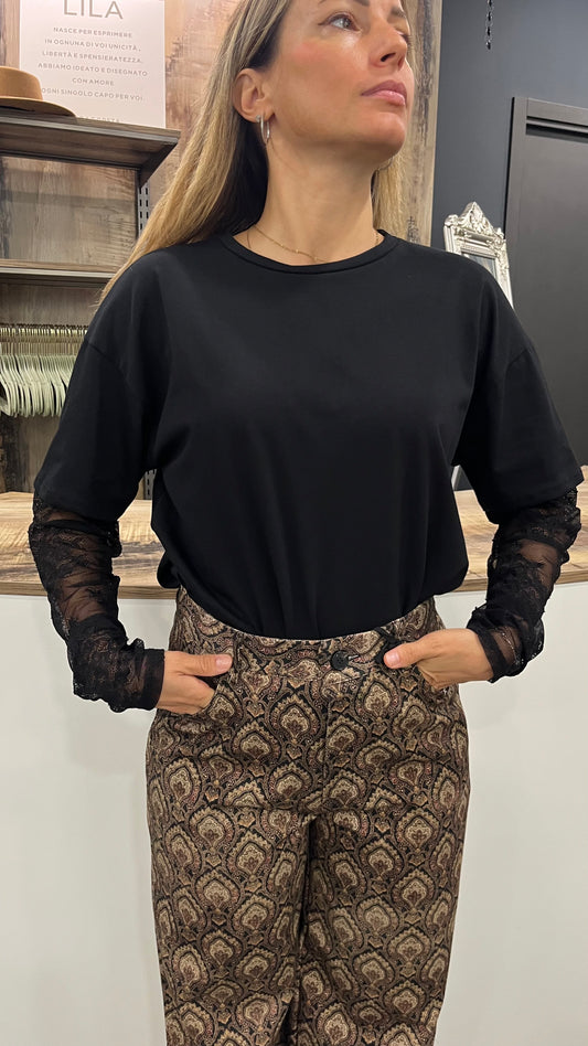 Maglia Manica Pizzo