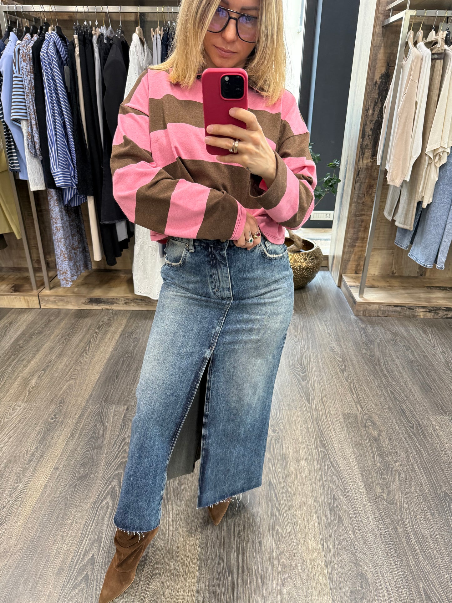 Gonna Vicolo in Jeans