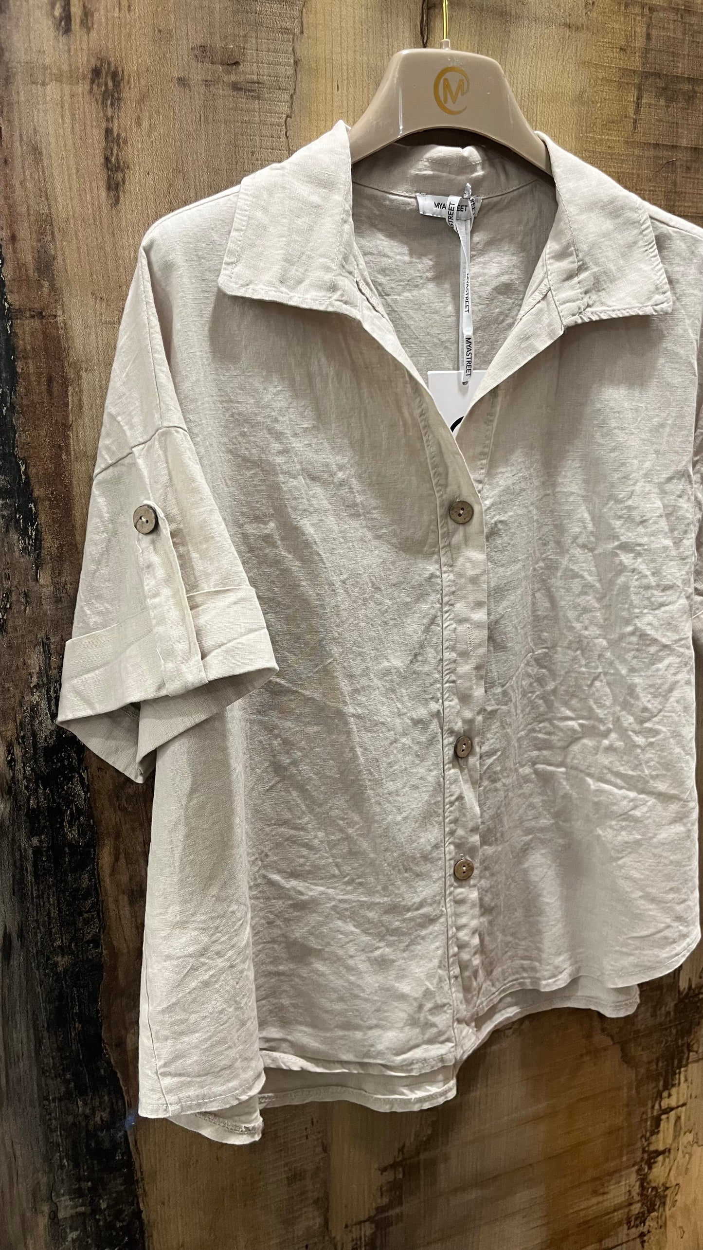 Camicia Safari Manica Corta