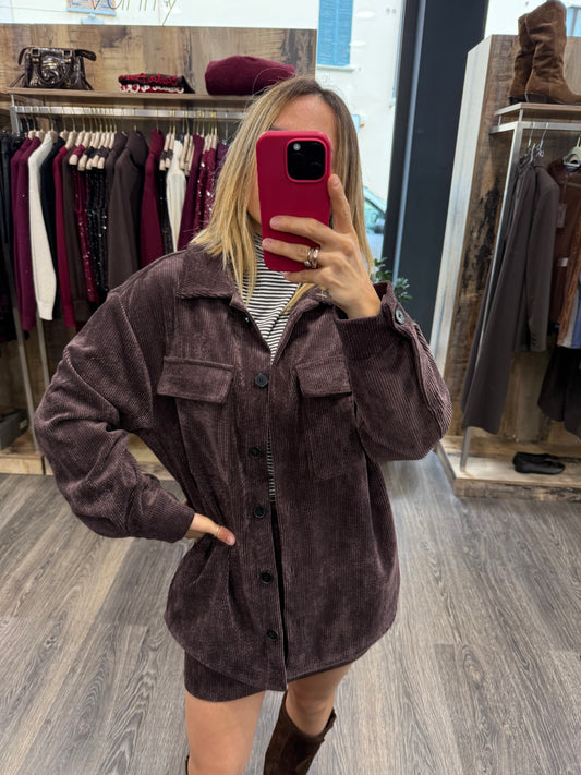 Camicia coste Velluto Vicolo