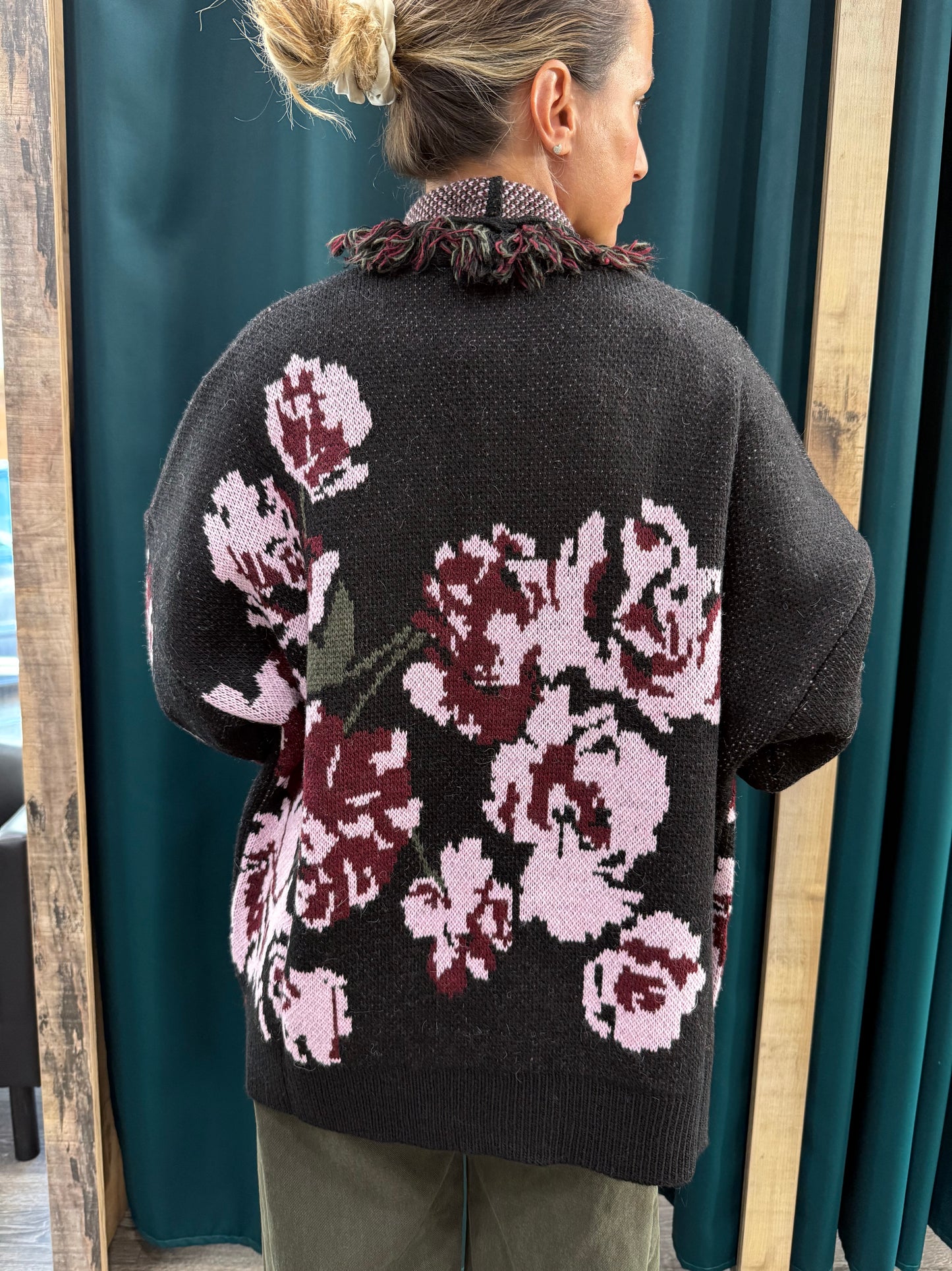 Cardigan Kontatto Rose