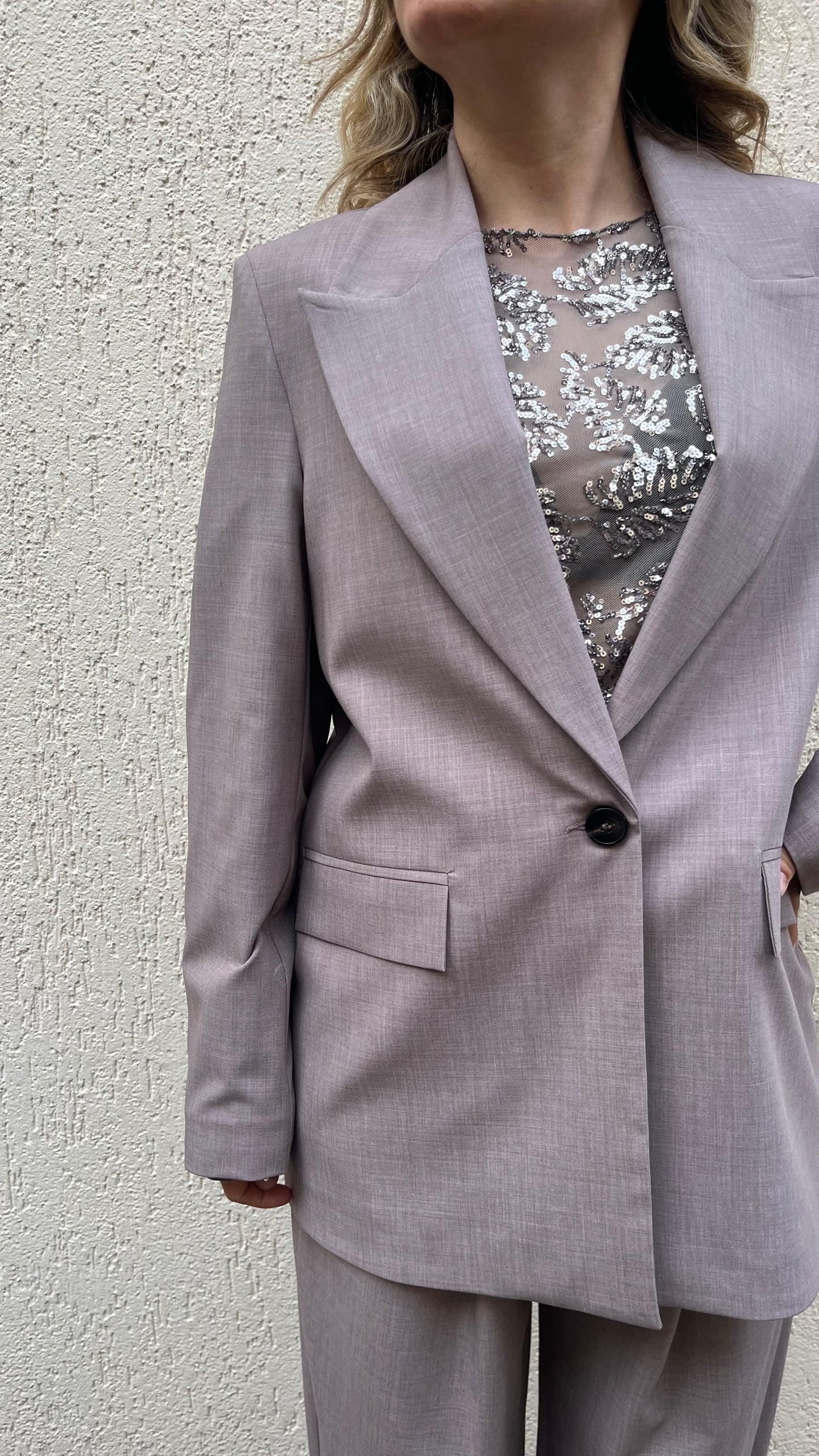 Giacca taupe