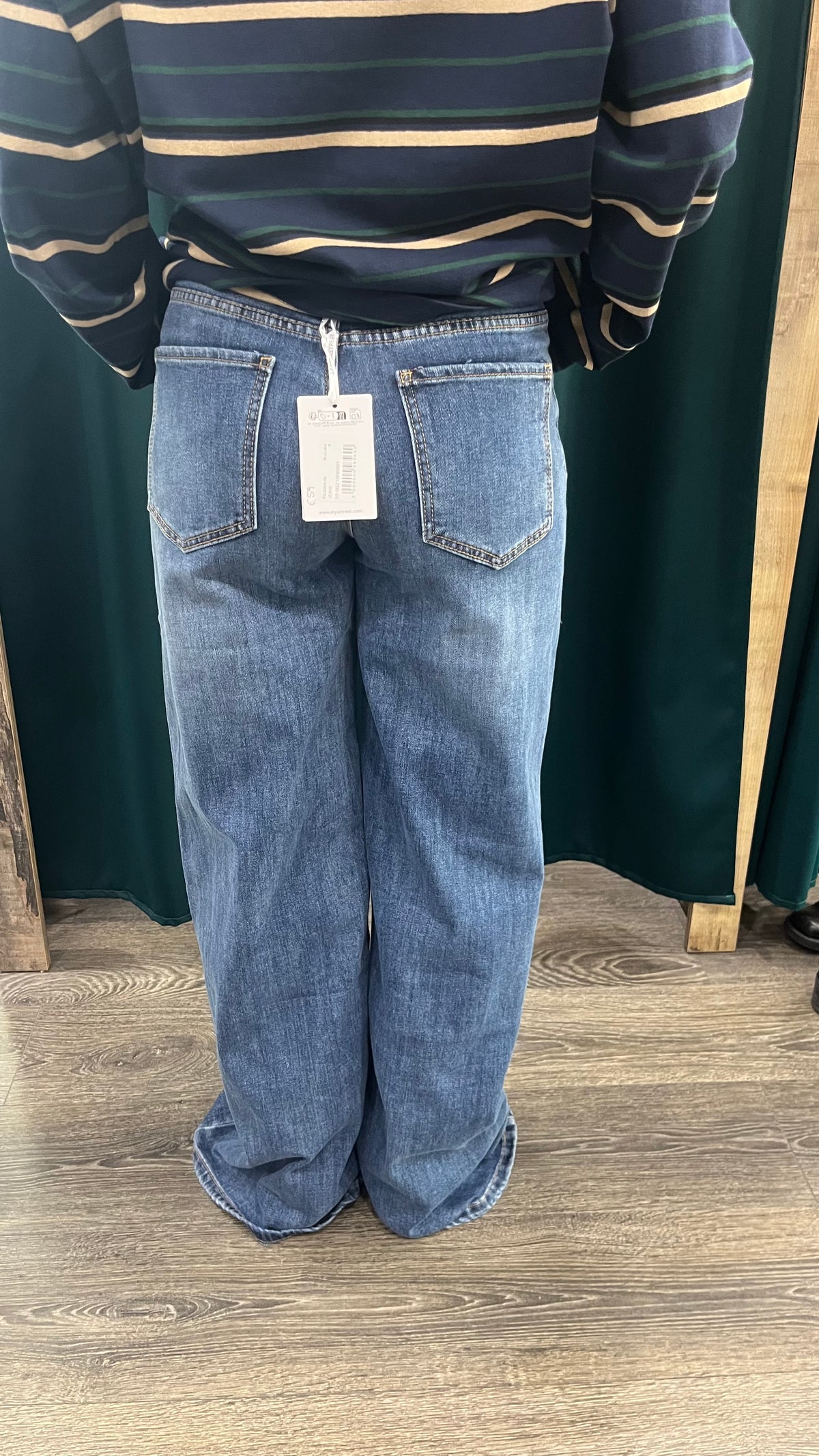 Jeans Palazzo Vita Alta