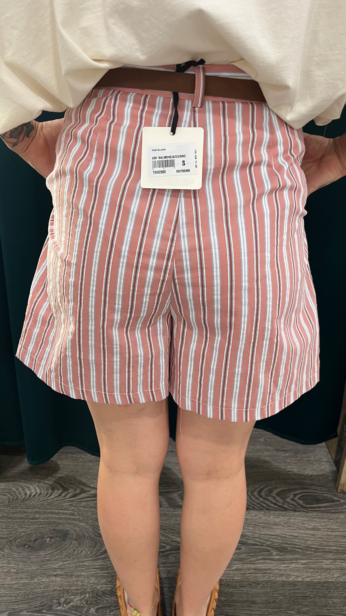 Shorts Vicolo Righe Bermuda
