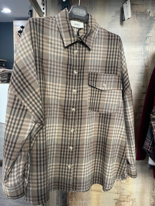 Camicia Vicolo Check Flanella