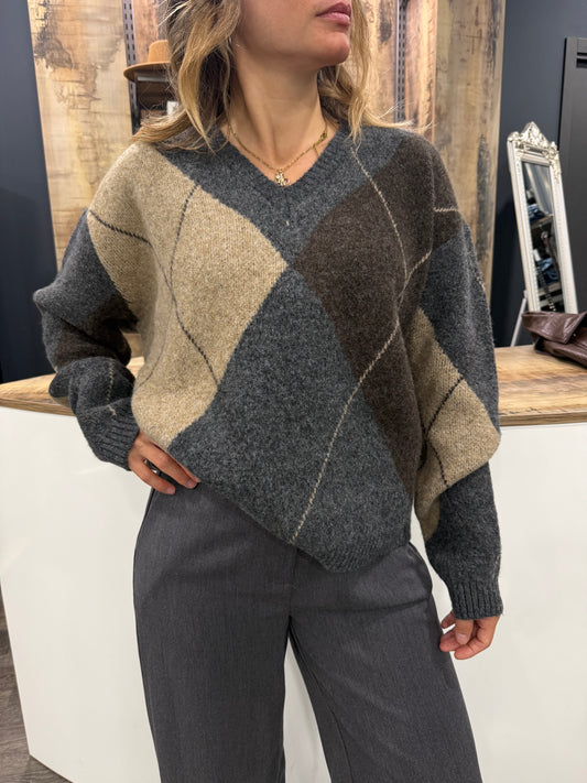 Maglione Duda Rombi