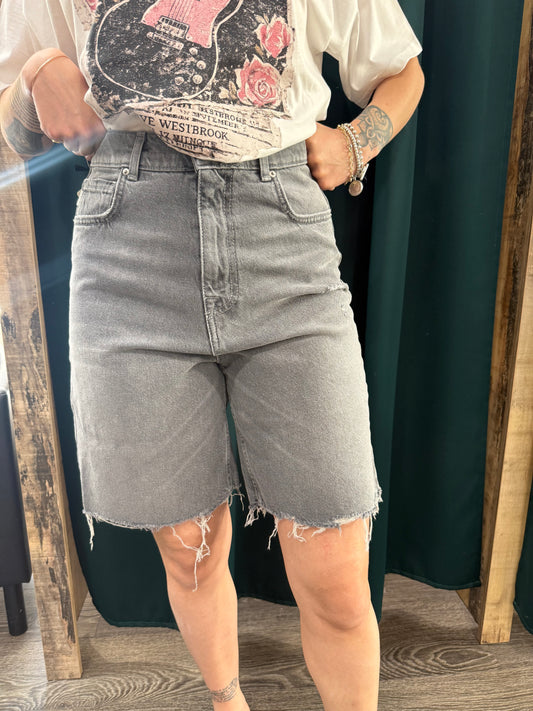 Bermuda Vicolo Jeans grigio