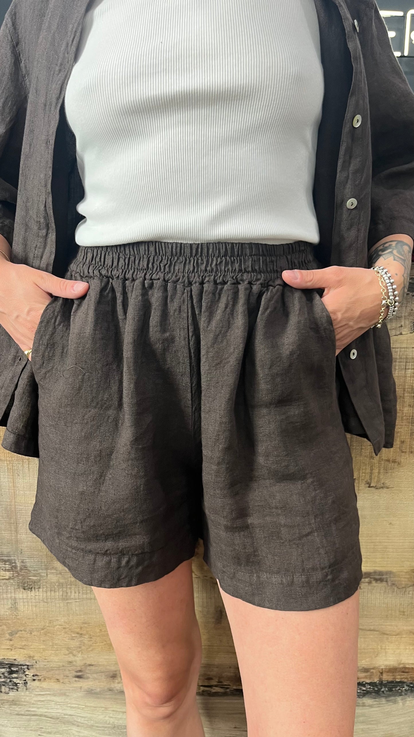 Set Coordinato Kontatto in Lino