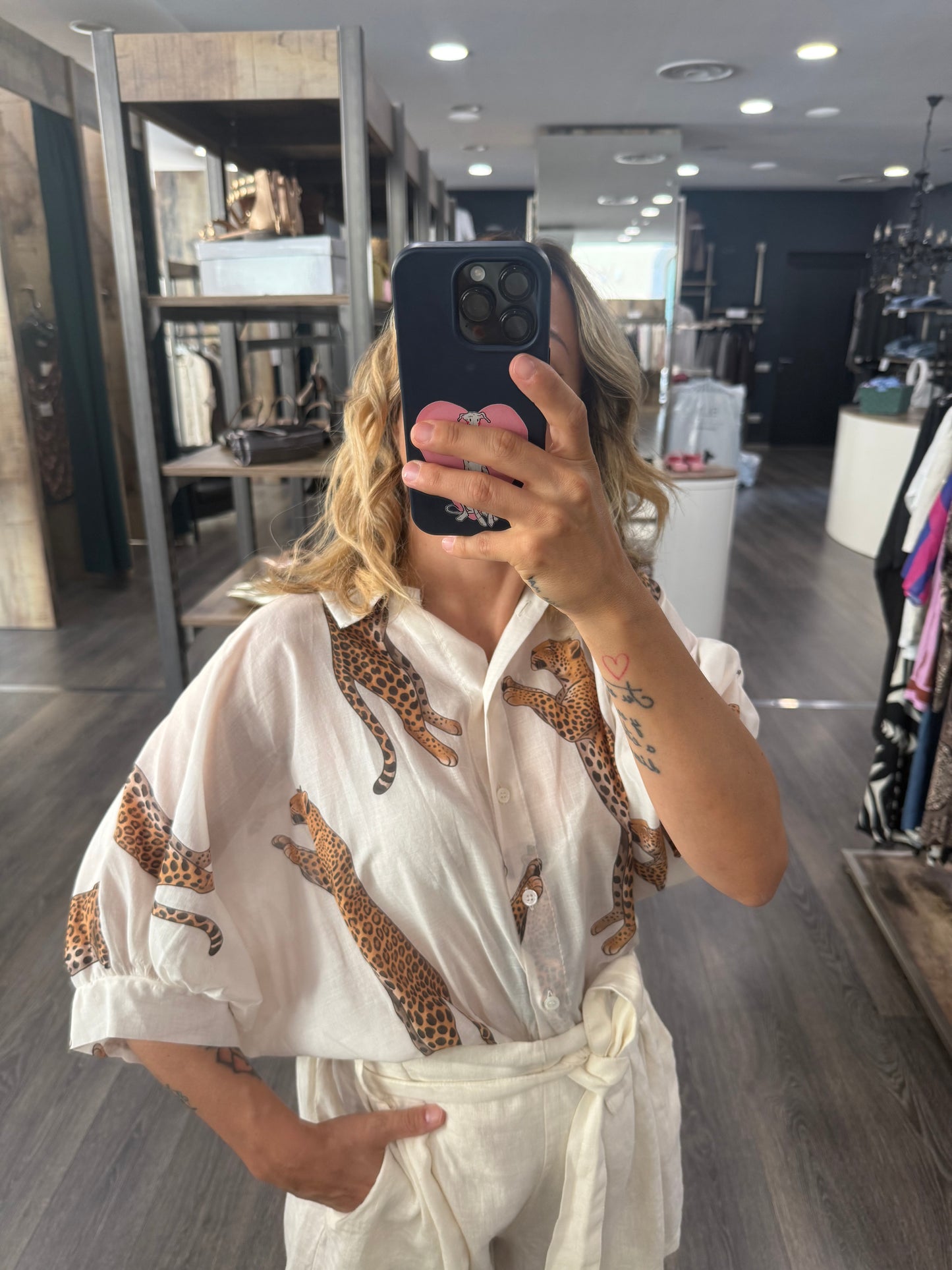 Camicia Vicolo Giaguaro Over