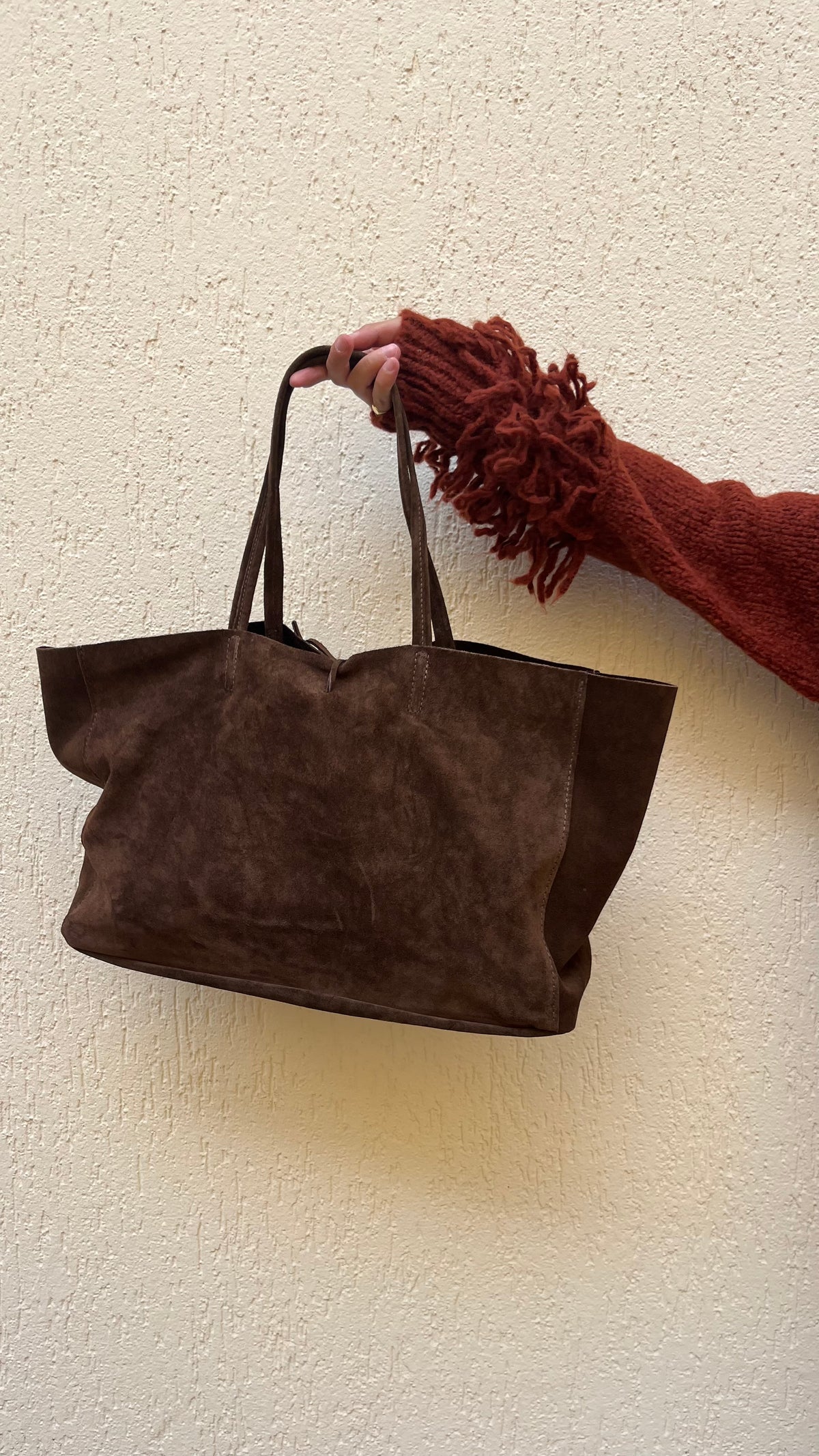 Borsa in Pelle Marrone