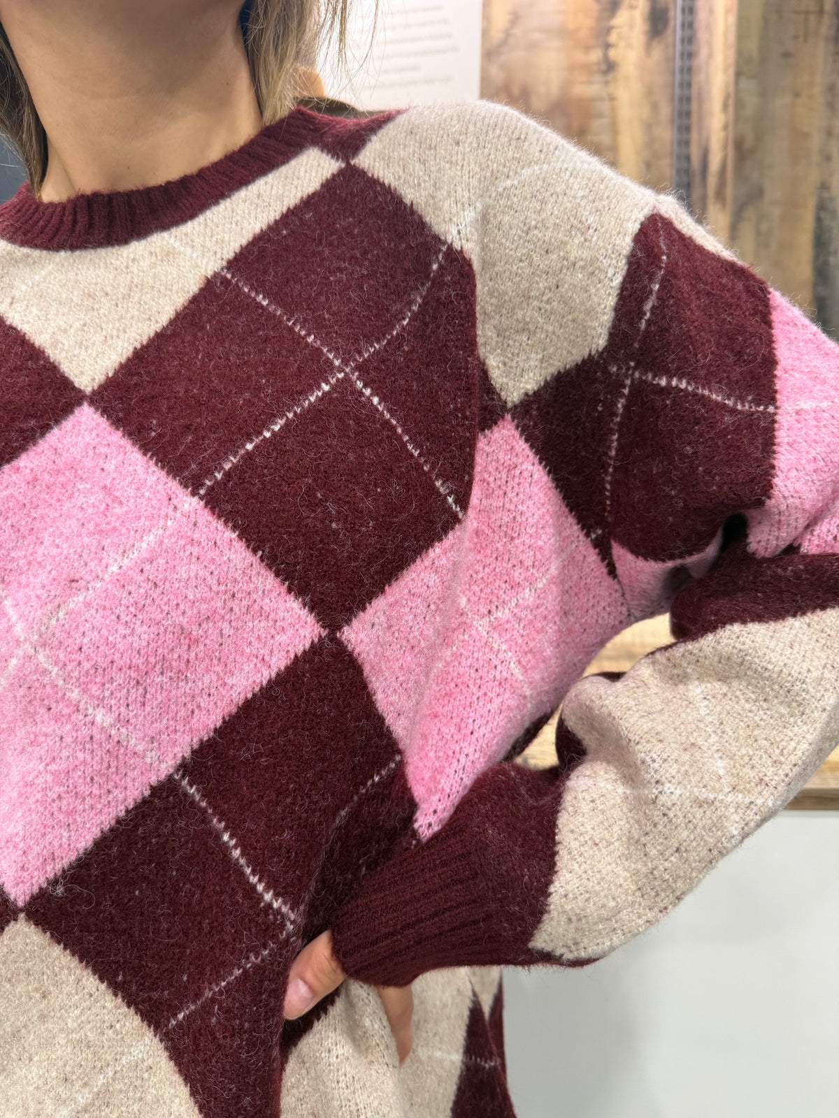 Maglione Duda Rombi