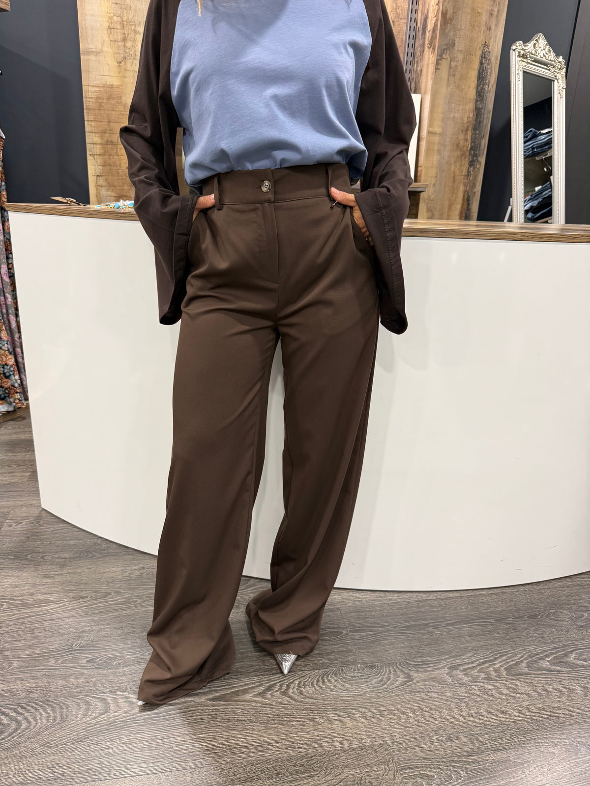 Pantaloni Dixie Marrone