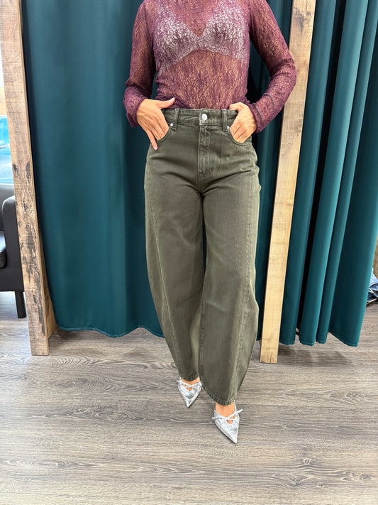 Jeans Pantalone Vicolo “Chiara” Verde
