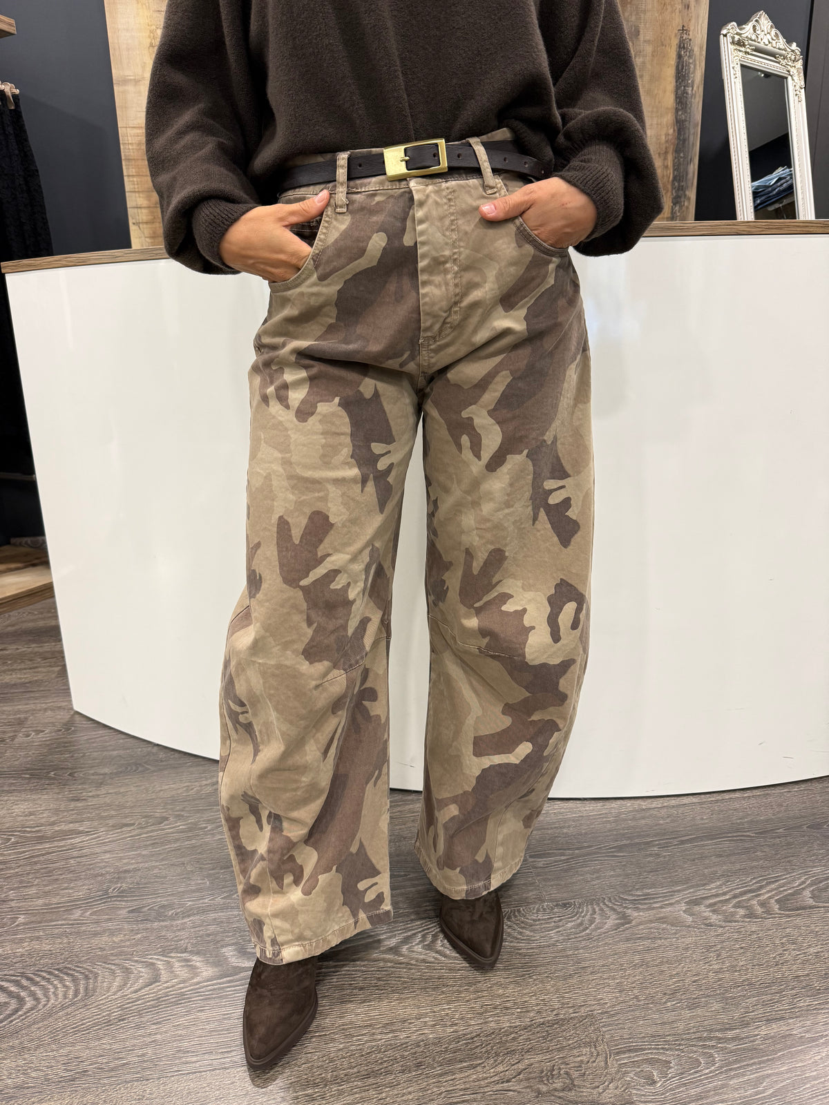 Pantaloni Camouflage