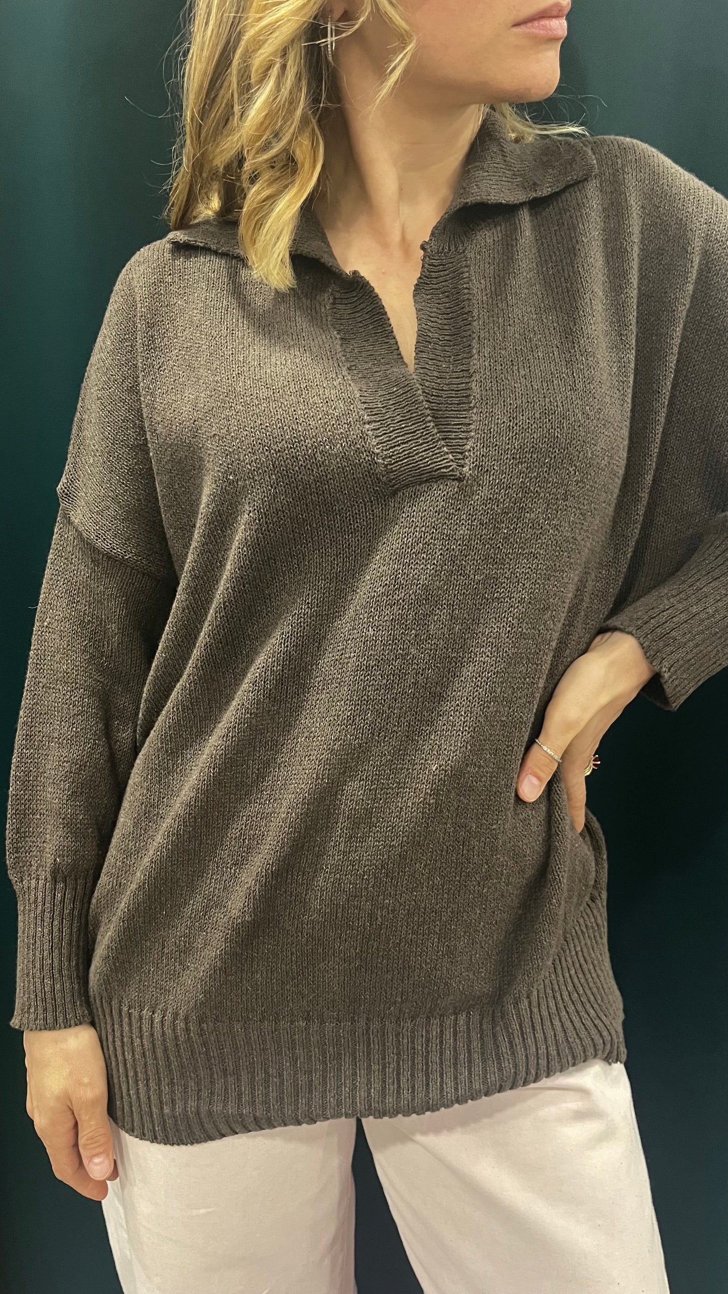 Maglione Polo in Diversi Colori