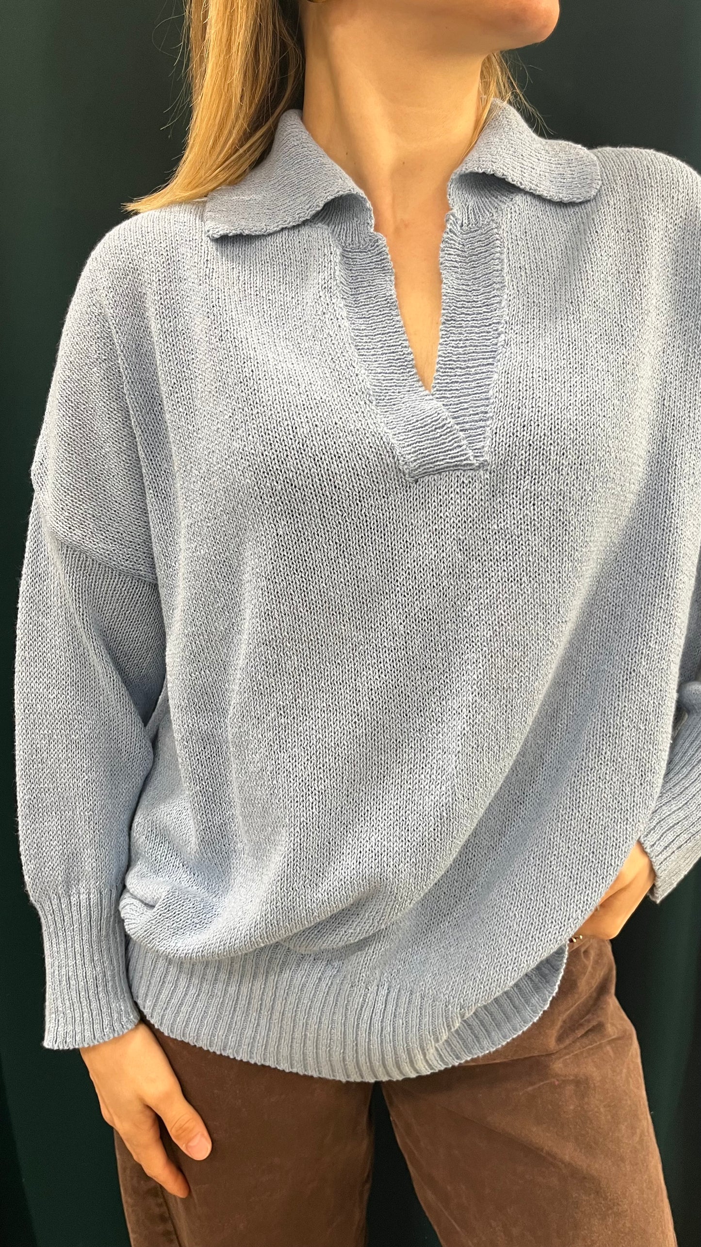Maglione Polo in Diversi Colori