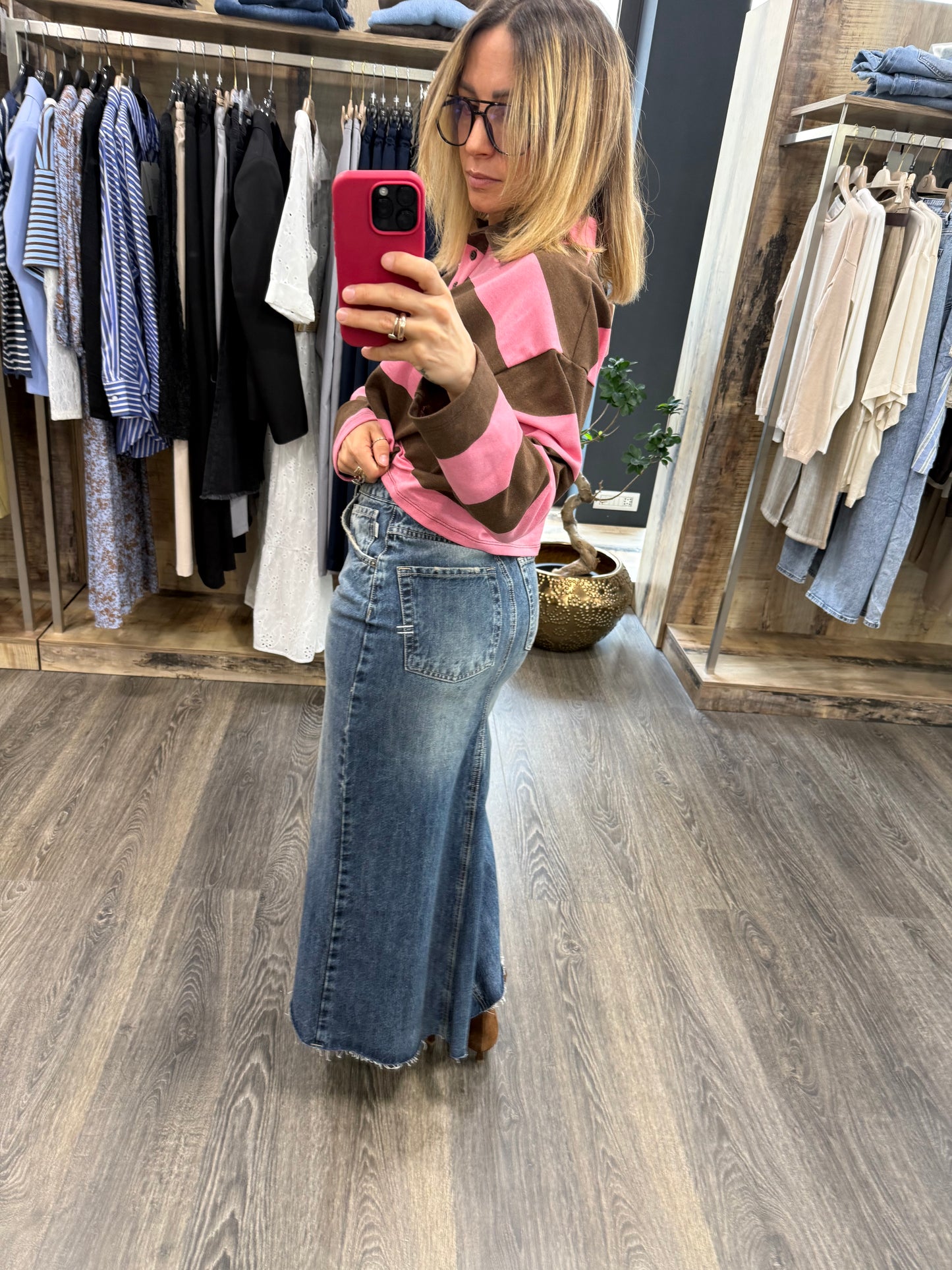 Gonna Vicolo in Jeans