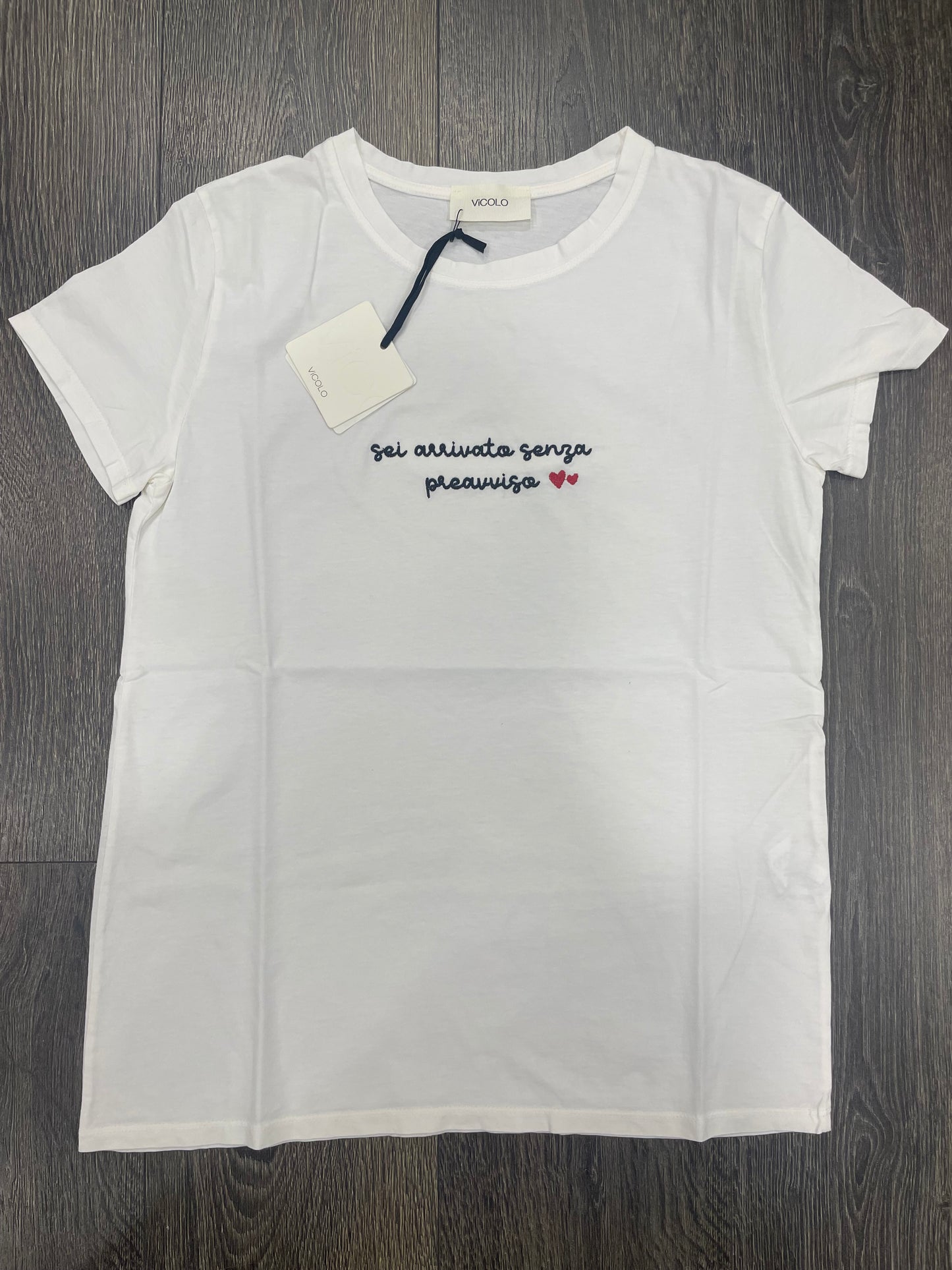 T-Shirt Vicolo “sei Arrivato Senza Preavviso”