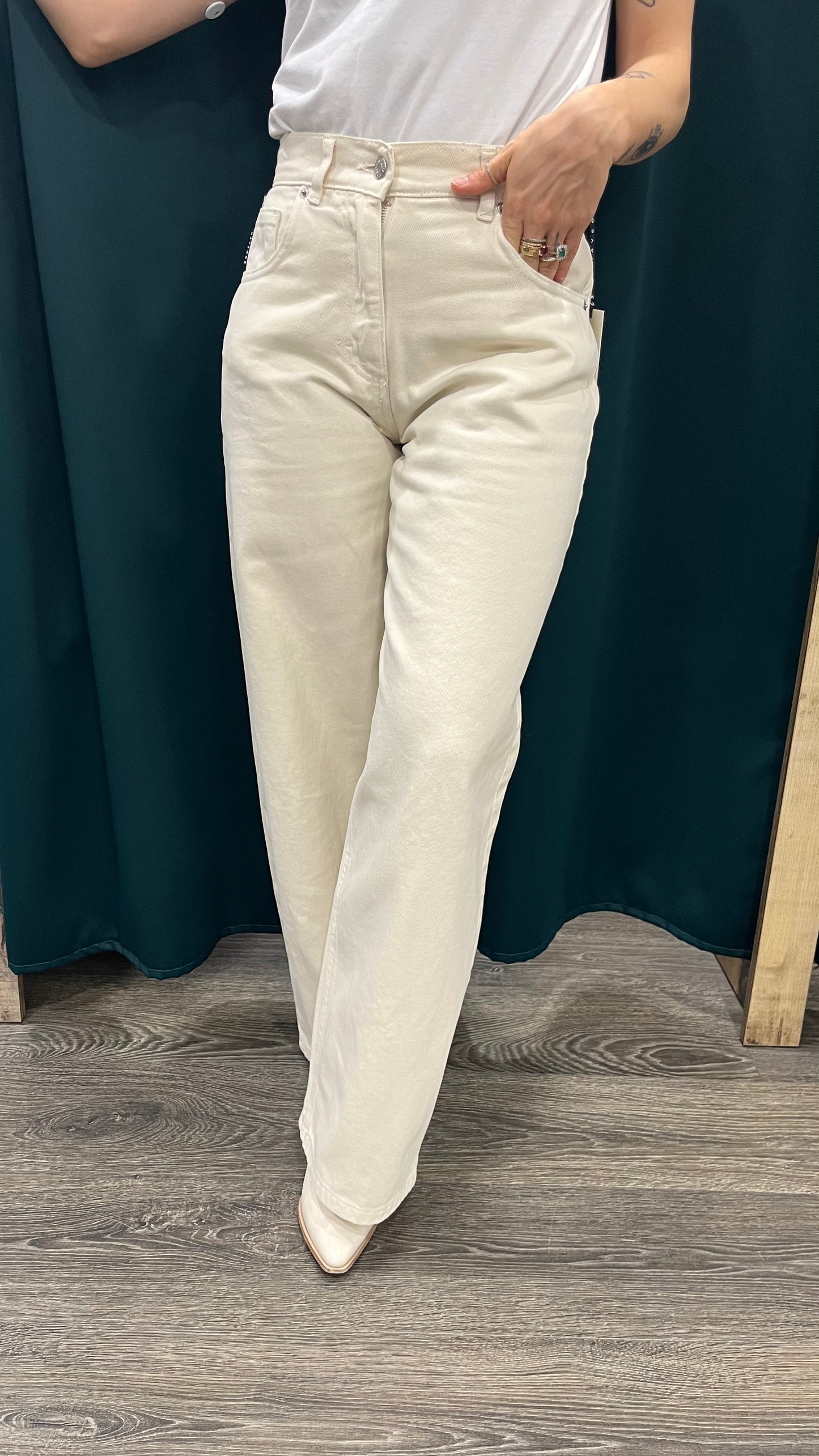 Jeans Haveone “Bella” Panna