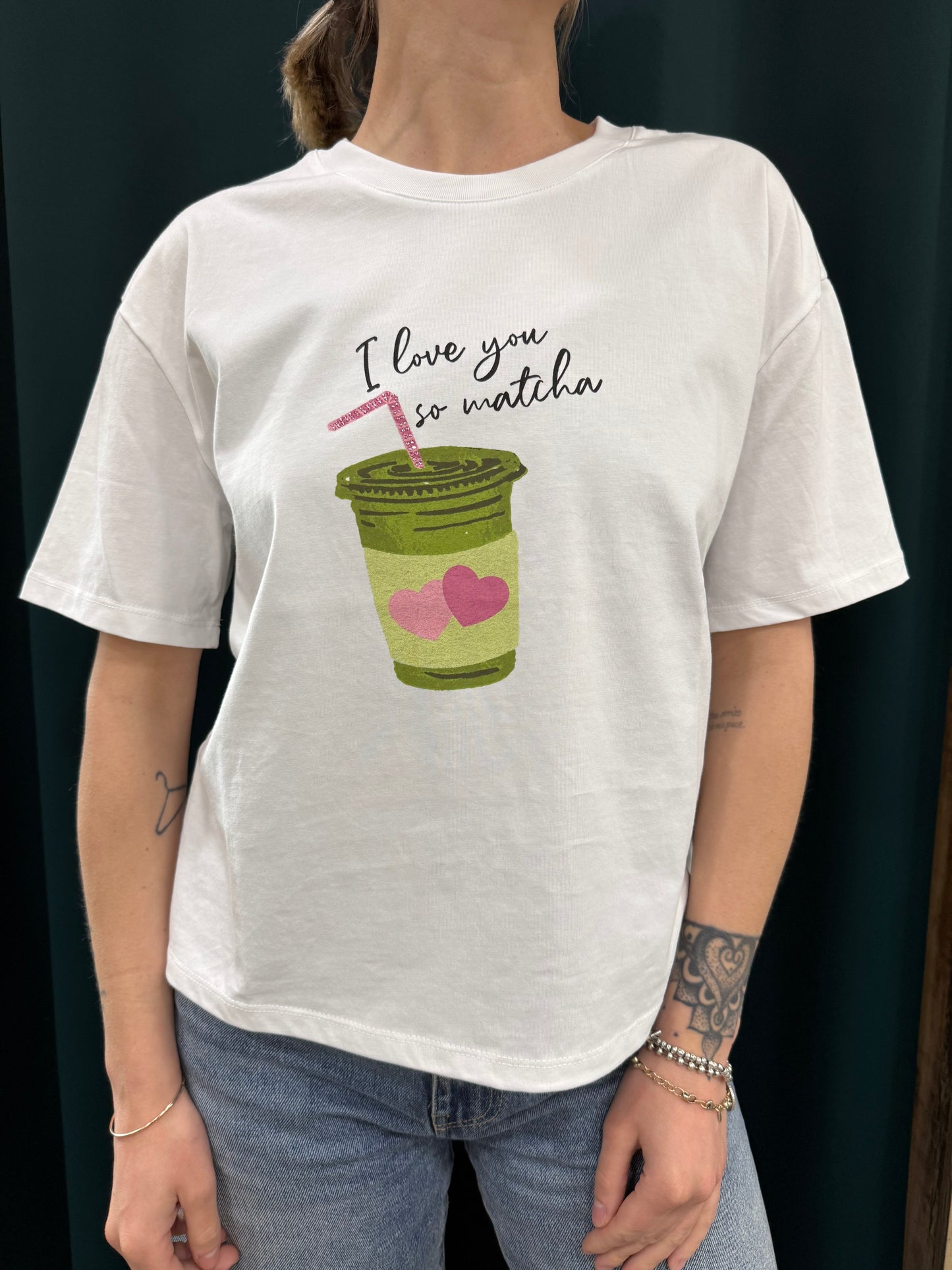 T-shirt “I love you so matcha”
