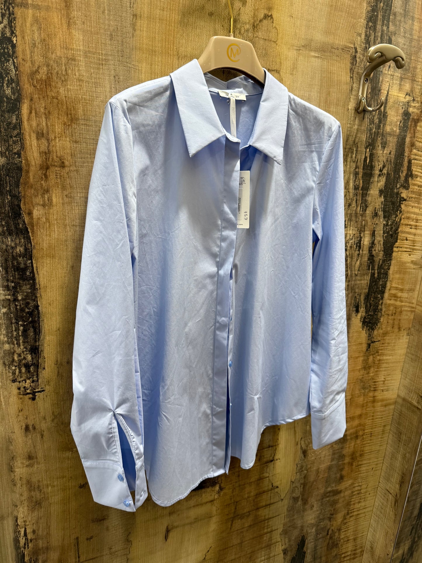 Camicia Cotone Azzurra