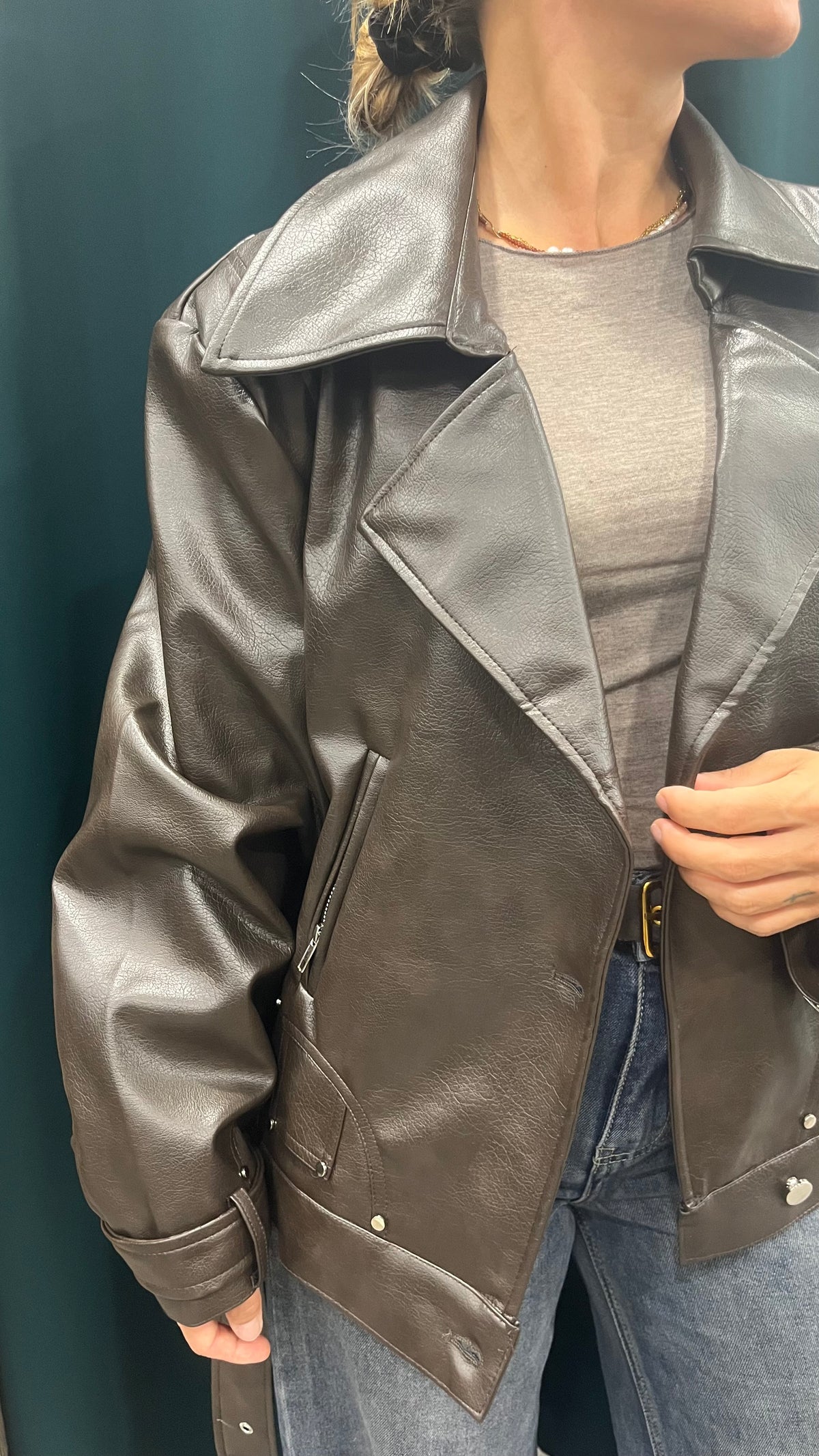Giacca Giubbino Oversize Vicolo Moro