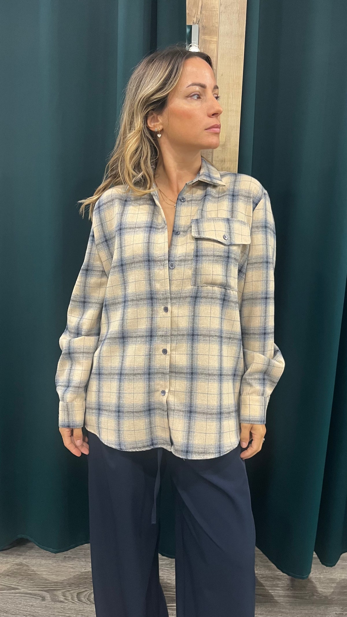 Camicia Vicolo Scozzese Over