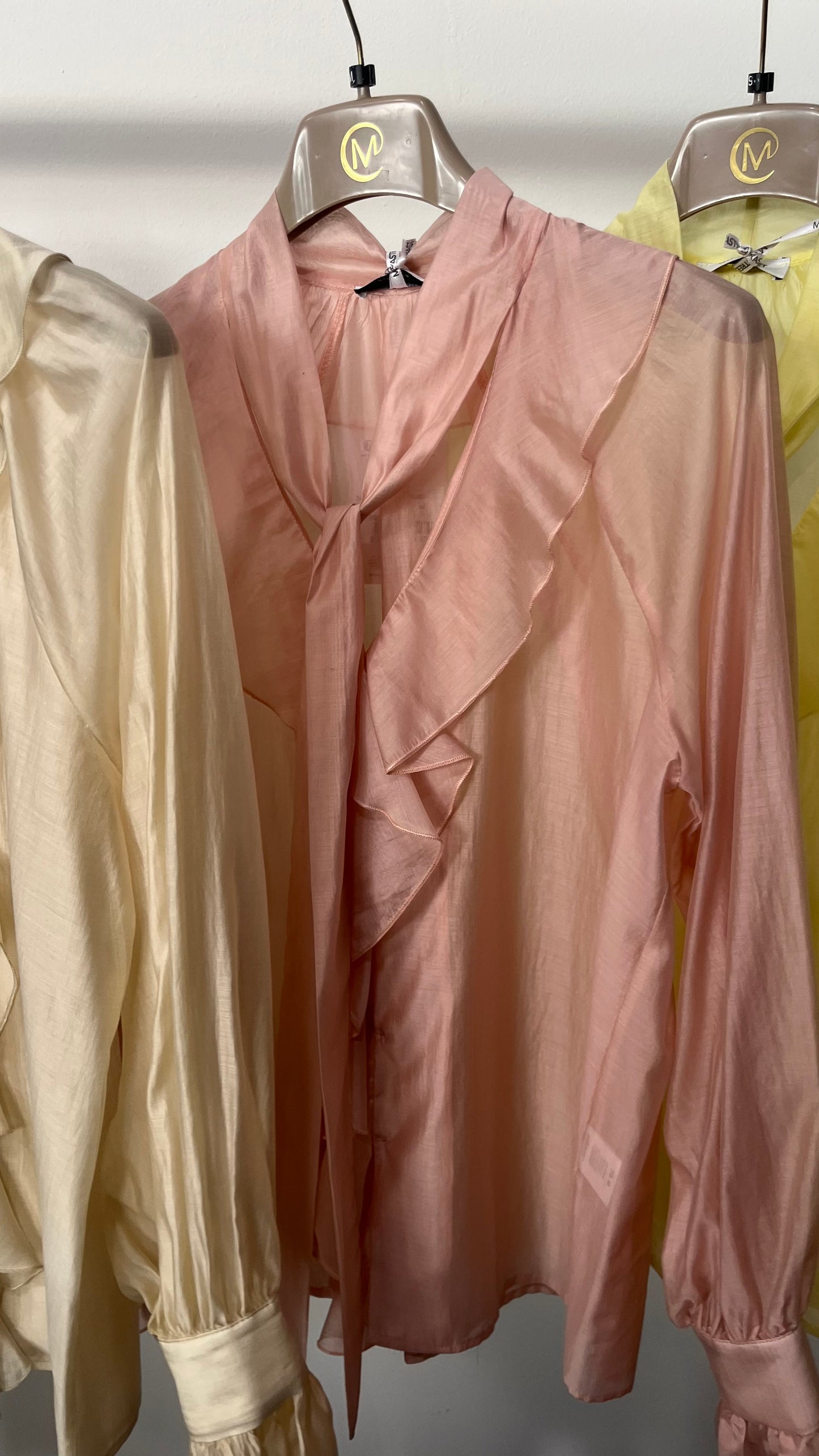 Camicia Rouches Varianti Colore