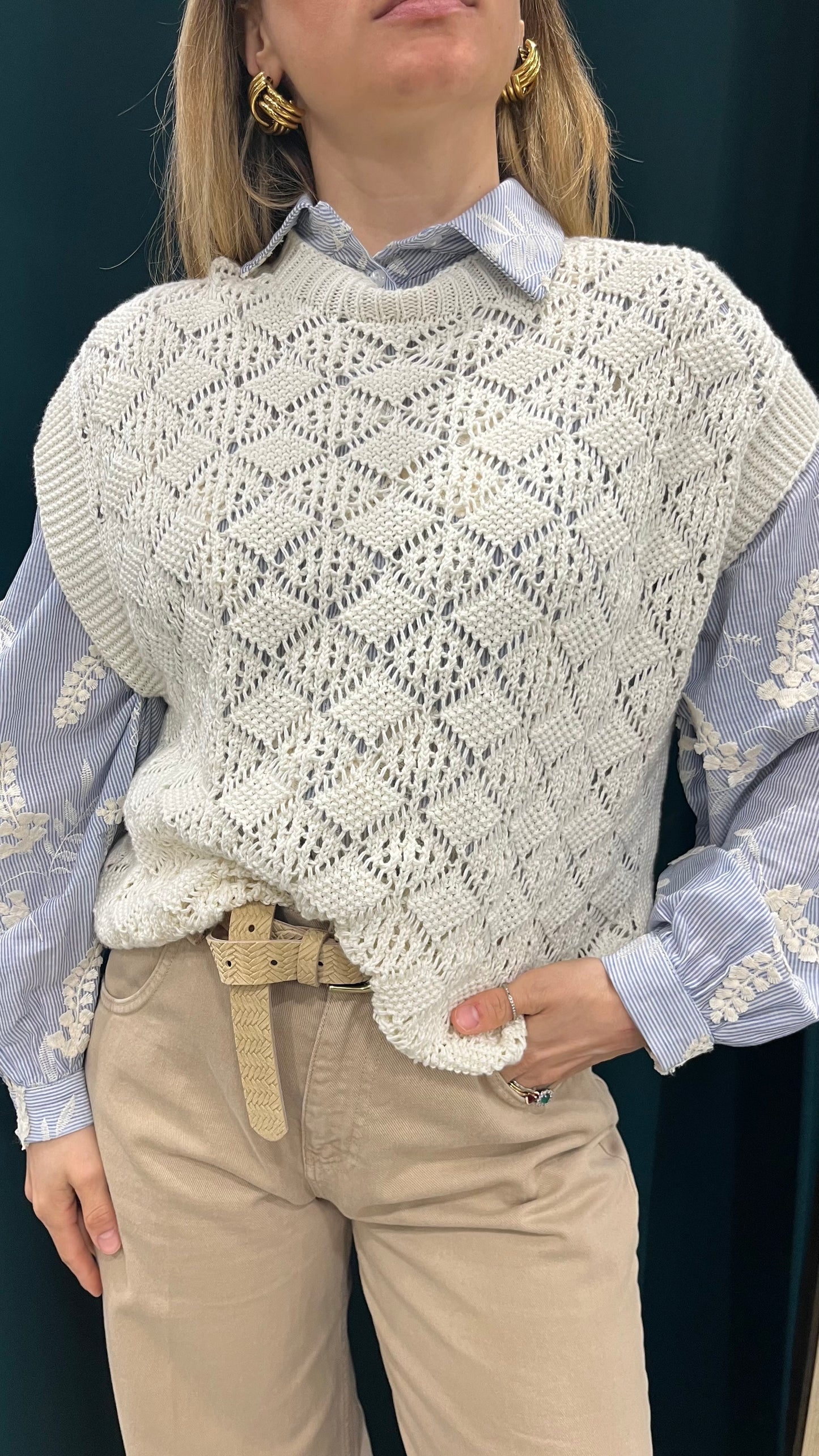 Gilet Traforato