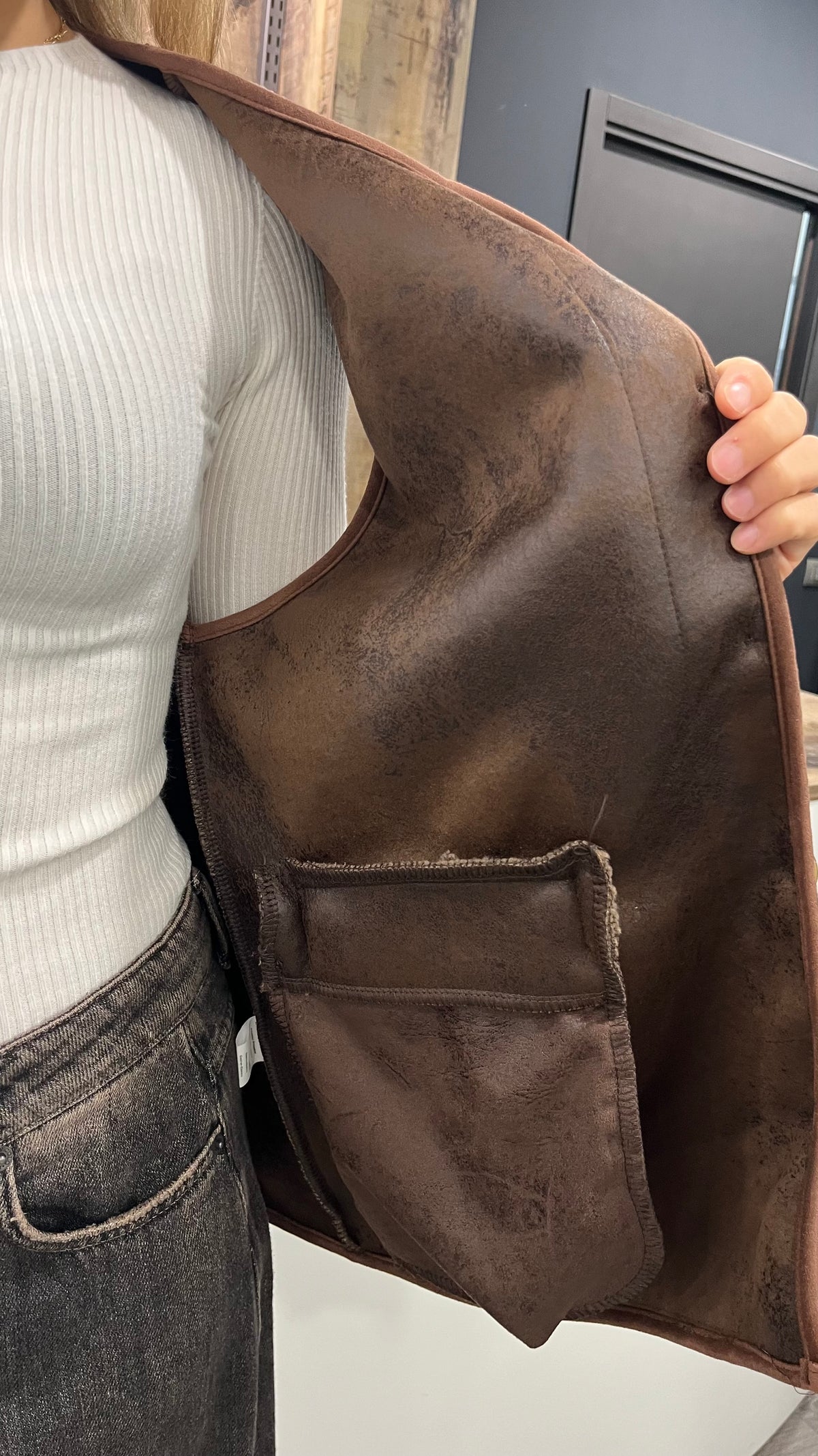 Gilet Orsetto Vicolo Fango