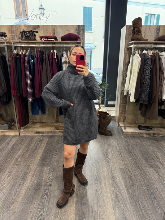 Abito In Maglia Kontatto in varianti Colore