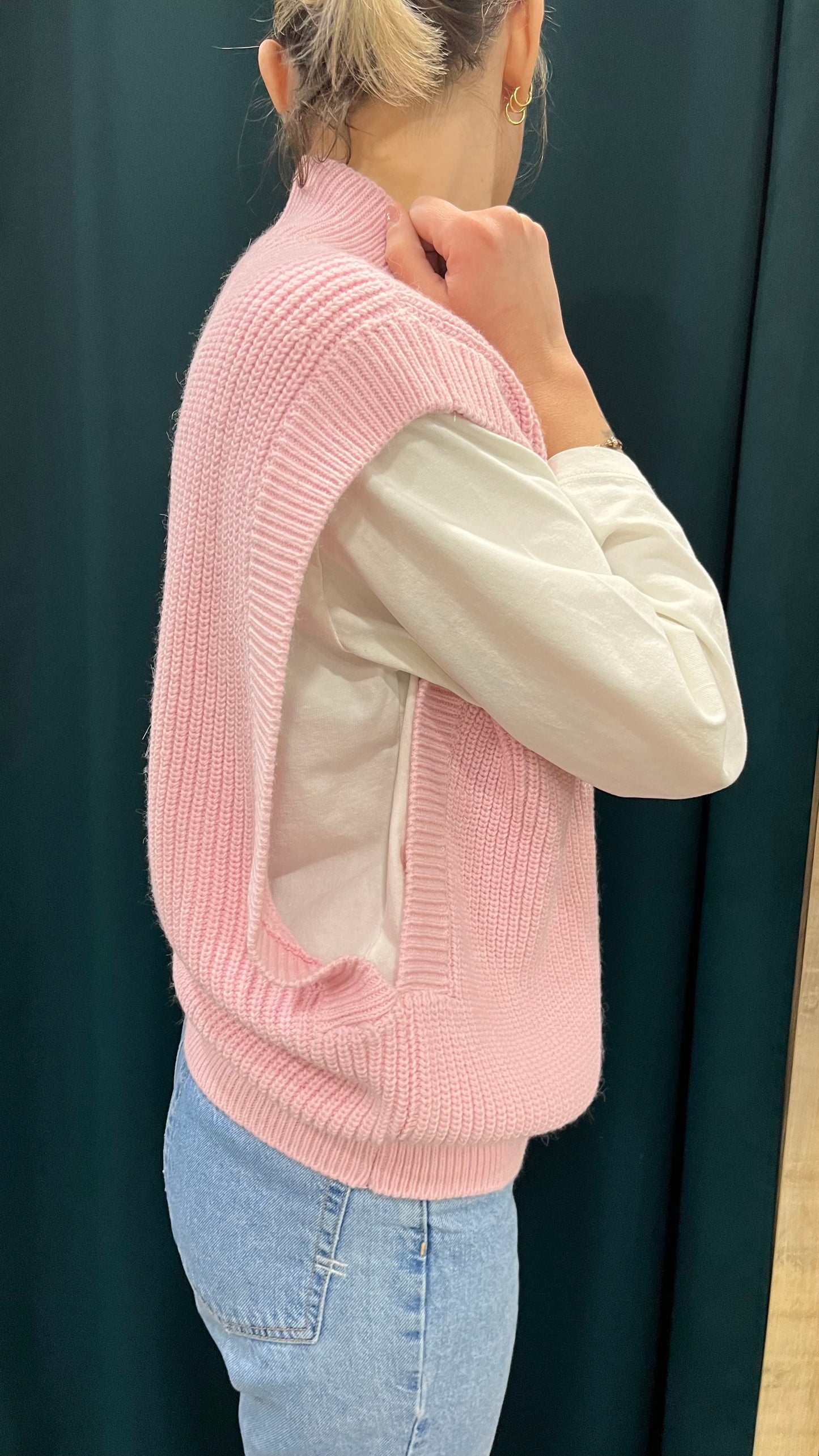 Gilet Lumina Rosa