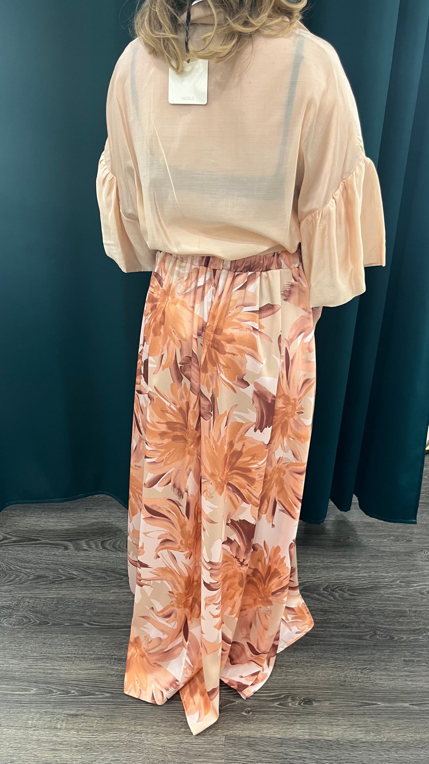 Camicia Vicolo Manica Arricciata