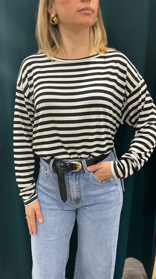 Maglia Righe Over Diversi colori