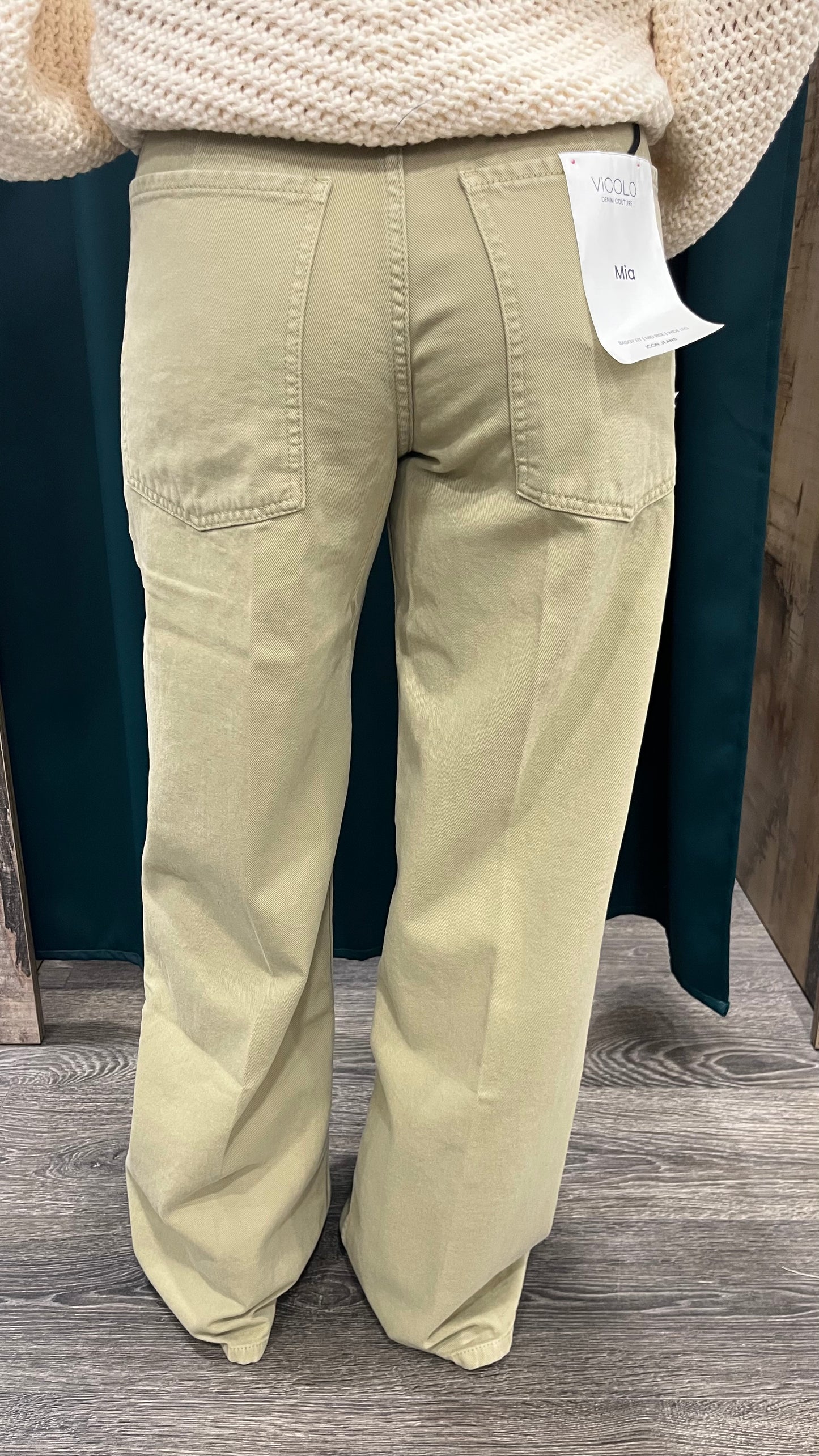 Jeans Vicolo “Mia” Salvia