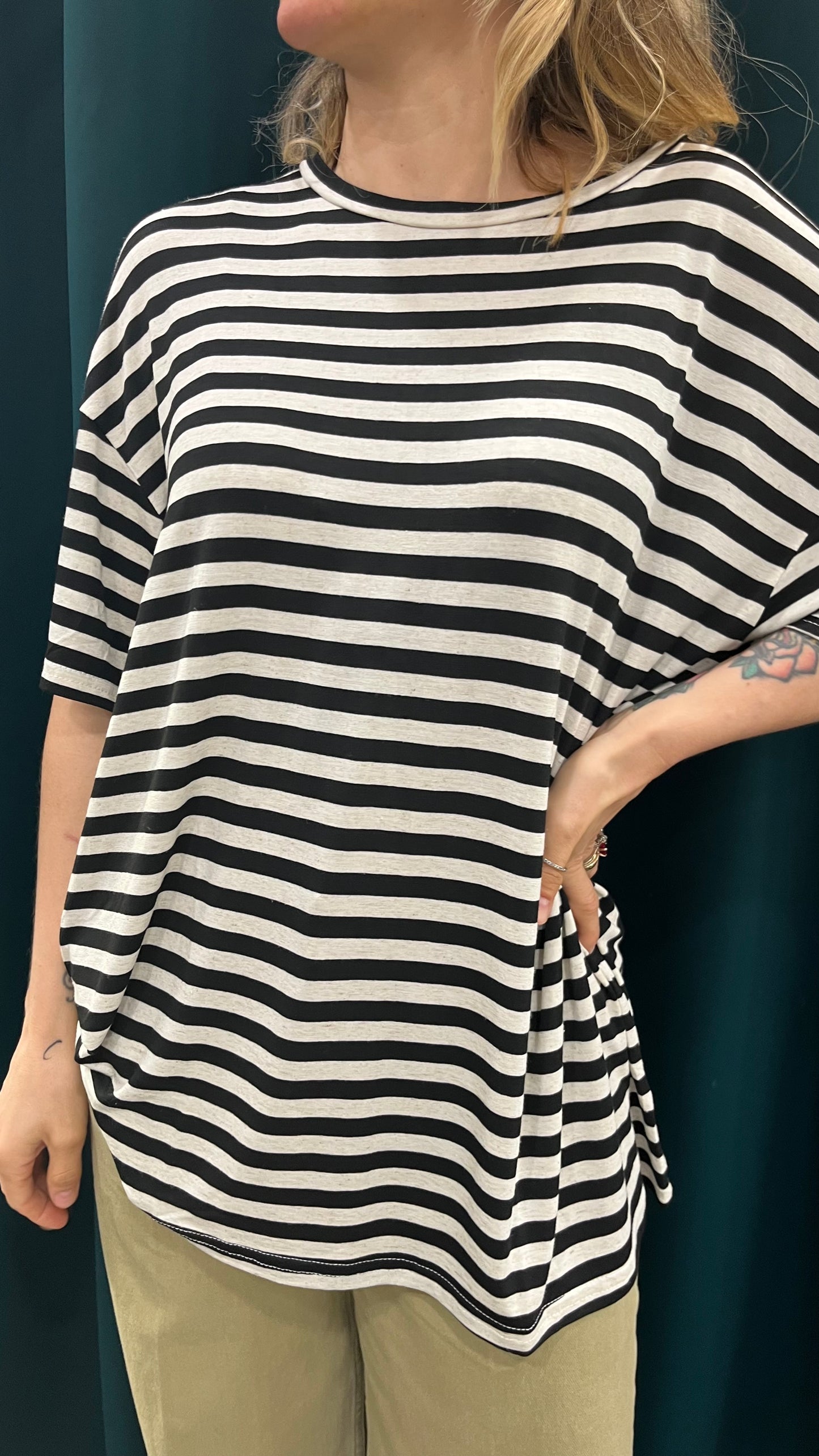 T-shirt Over Righe