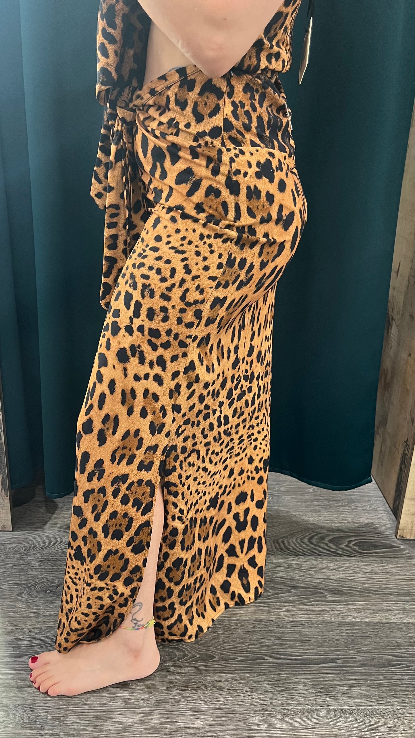 Set Vicolo Top+Gonna Animalier