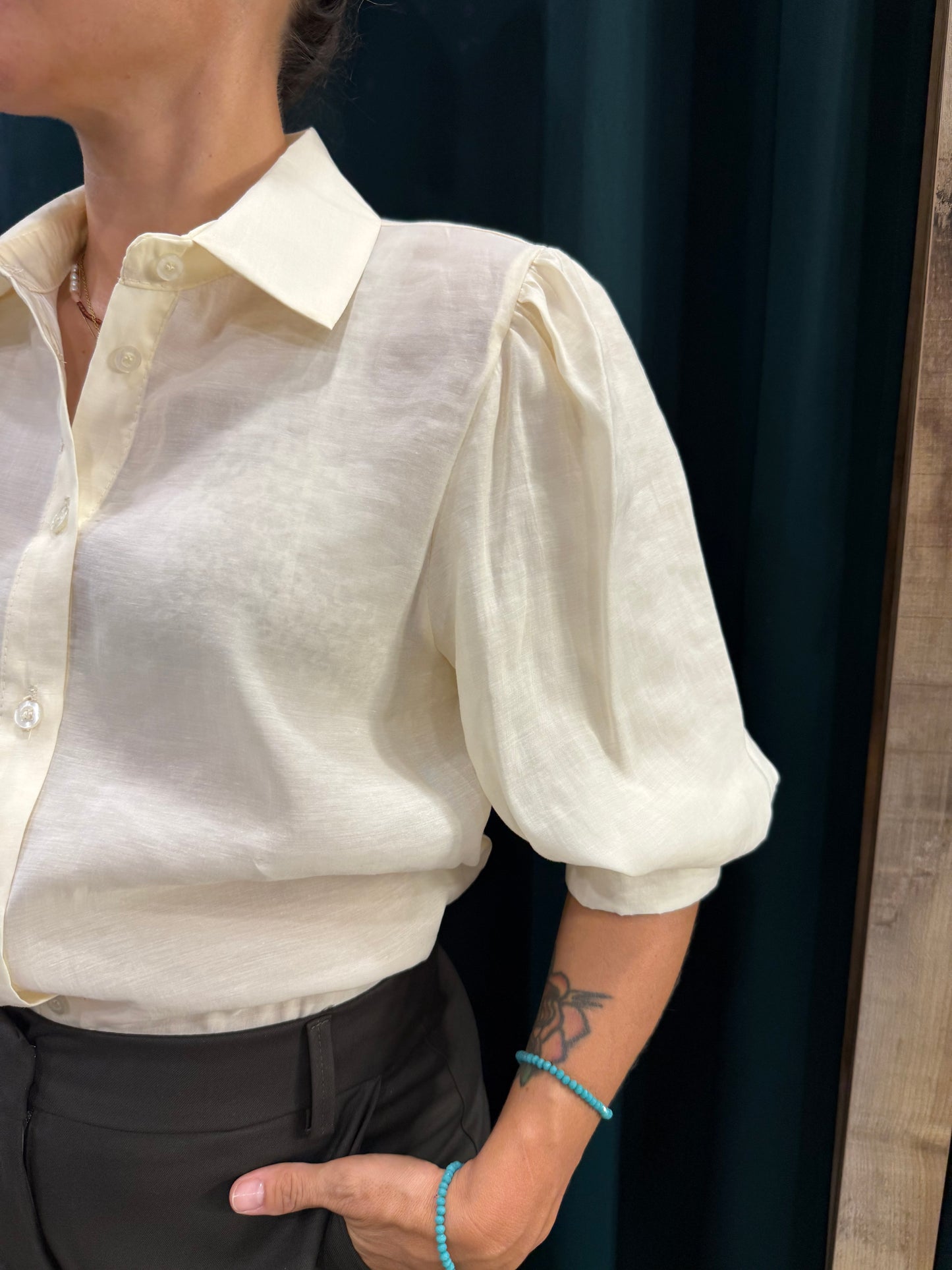 Camicia Manica Sbuffo