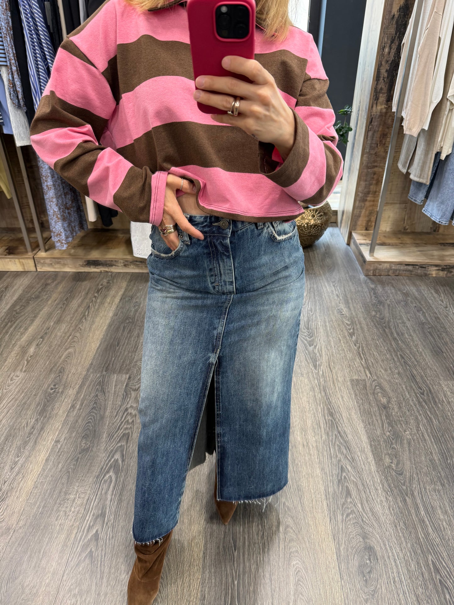 Gonna Vicolo in Jeans