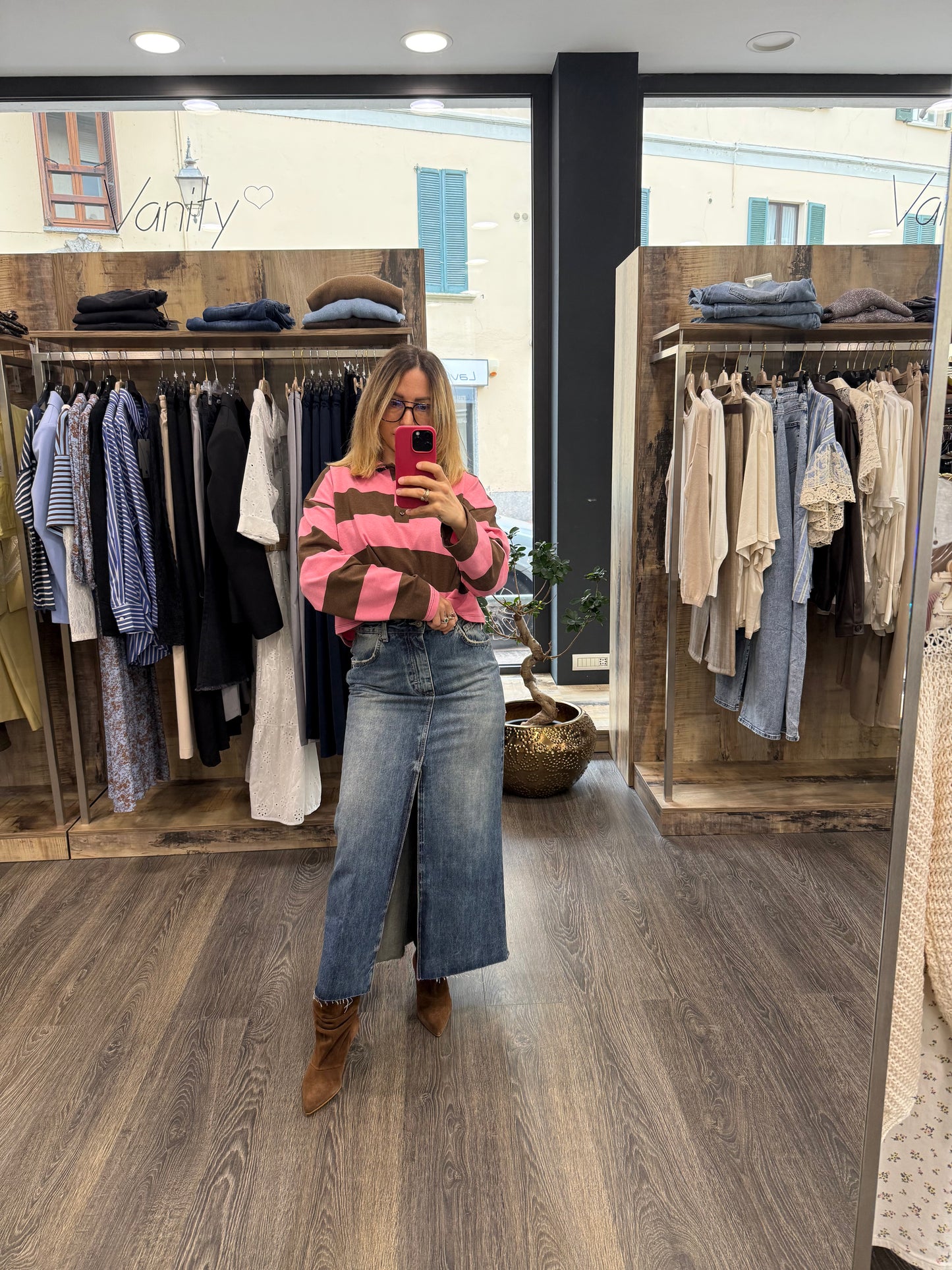 Gonna Vicolo in Jeans