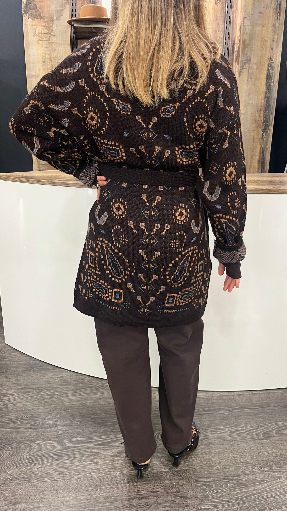 Cardigan Etnico Moro Fantasia