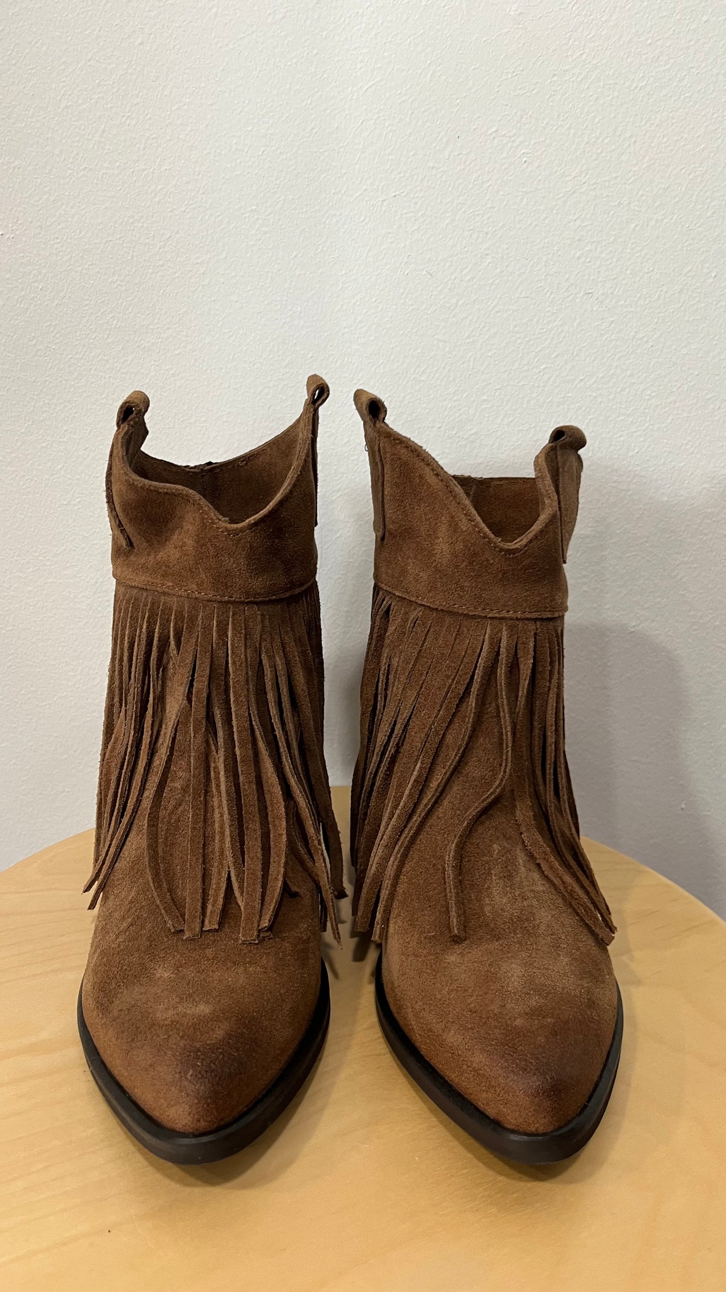Camperos in Pelle con Frange