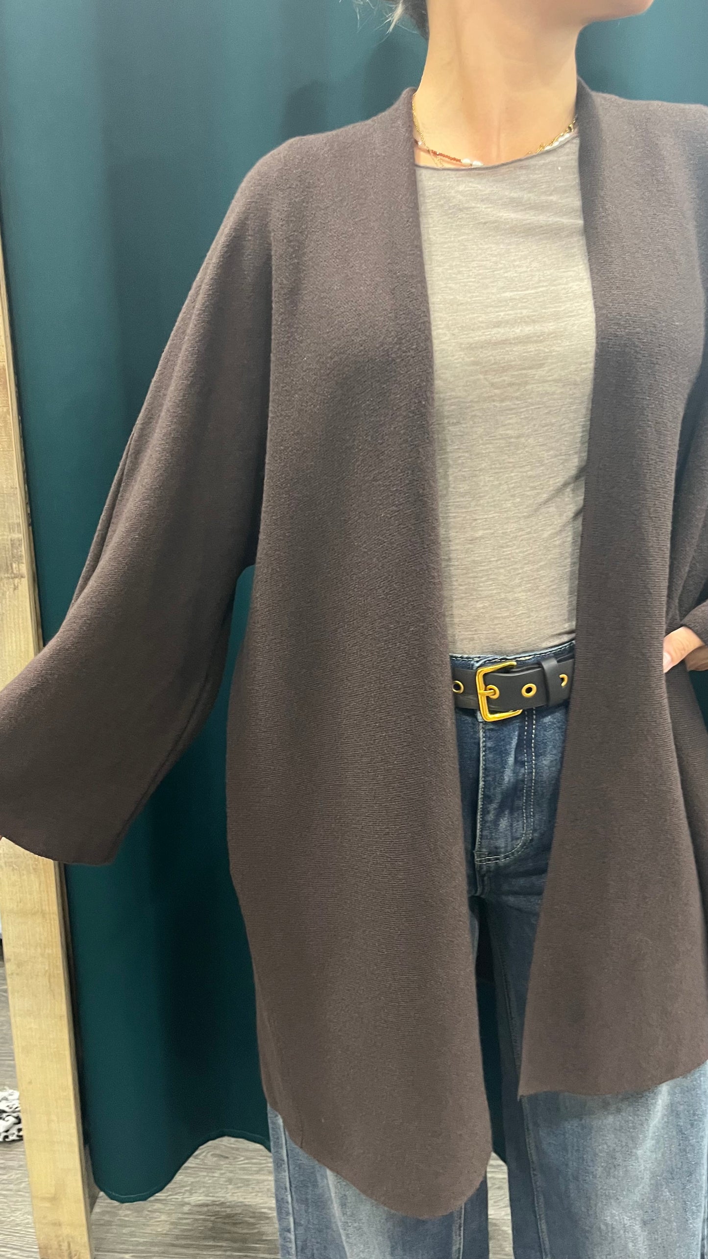Cardigan Kimono Over