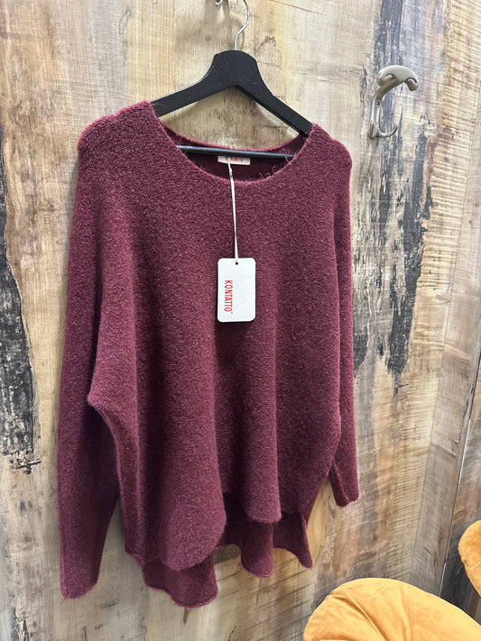 Maglione Kontatto Bordeaux